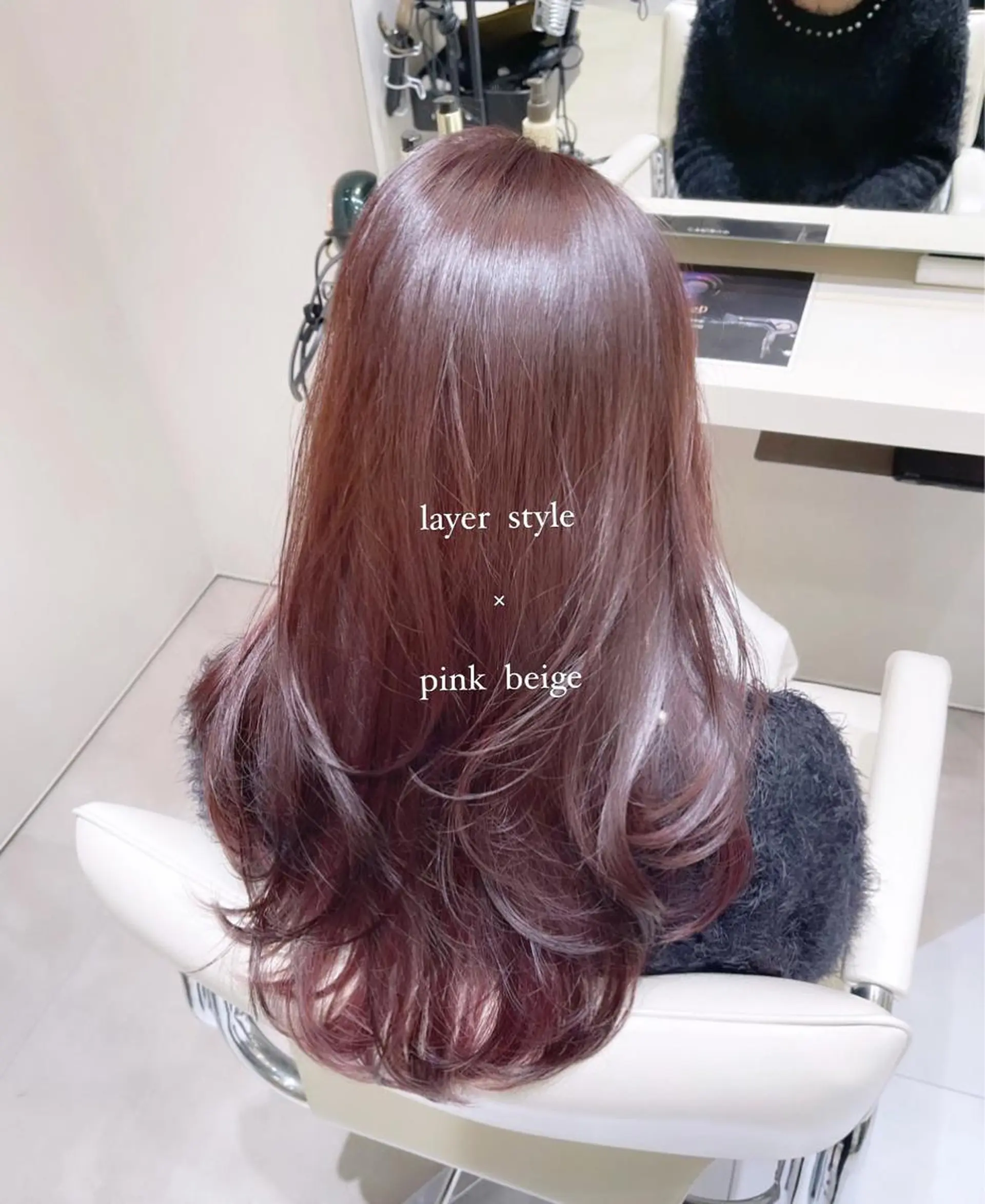 ロング カラー カット トリートメント corso by K-two所属・k-two top stylist 林原のヘアスタイル