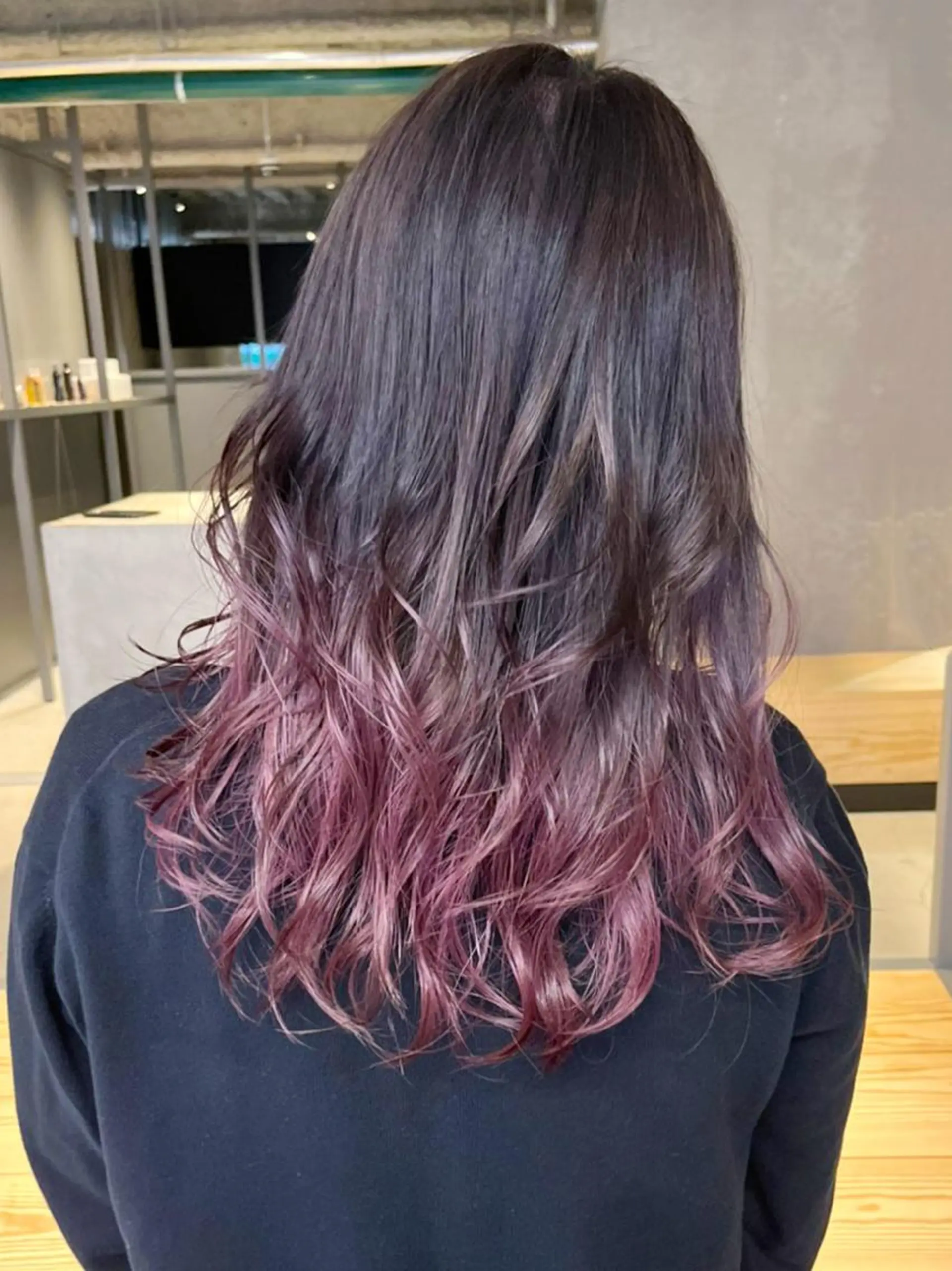 カラー パーマ ヘアアレンジ グラデーションカラー カット ヘアカラー トリートメント ITbyALBUM 八王子店のヘアスタイル