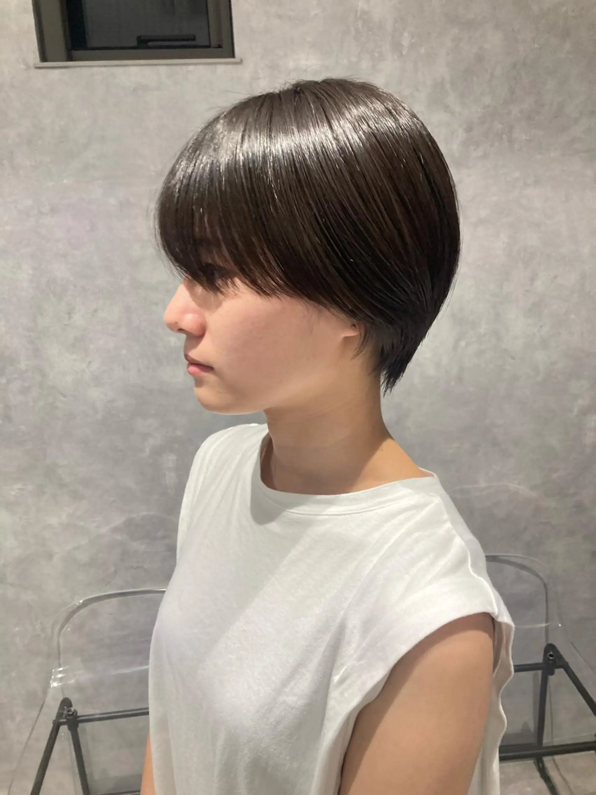 ショート HEDI所属・茨木 まひろのヘアスタイル