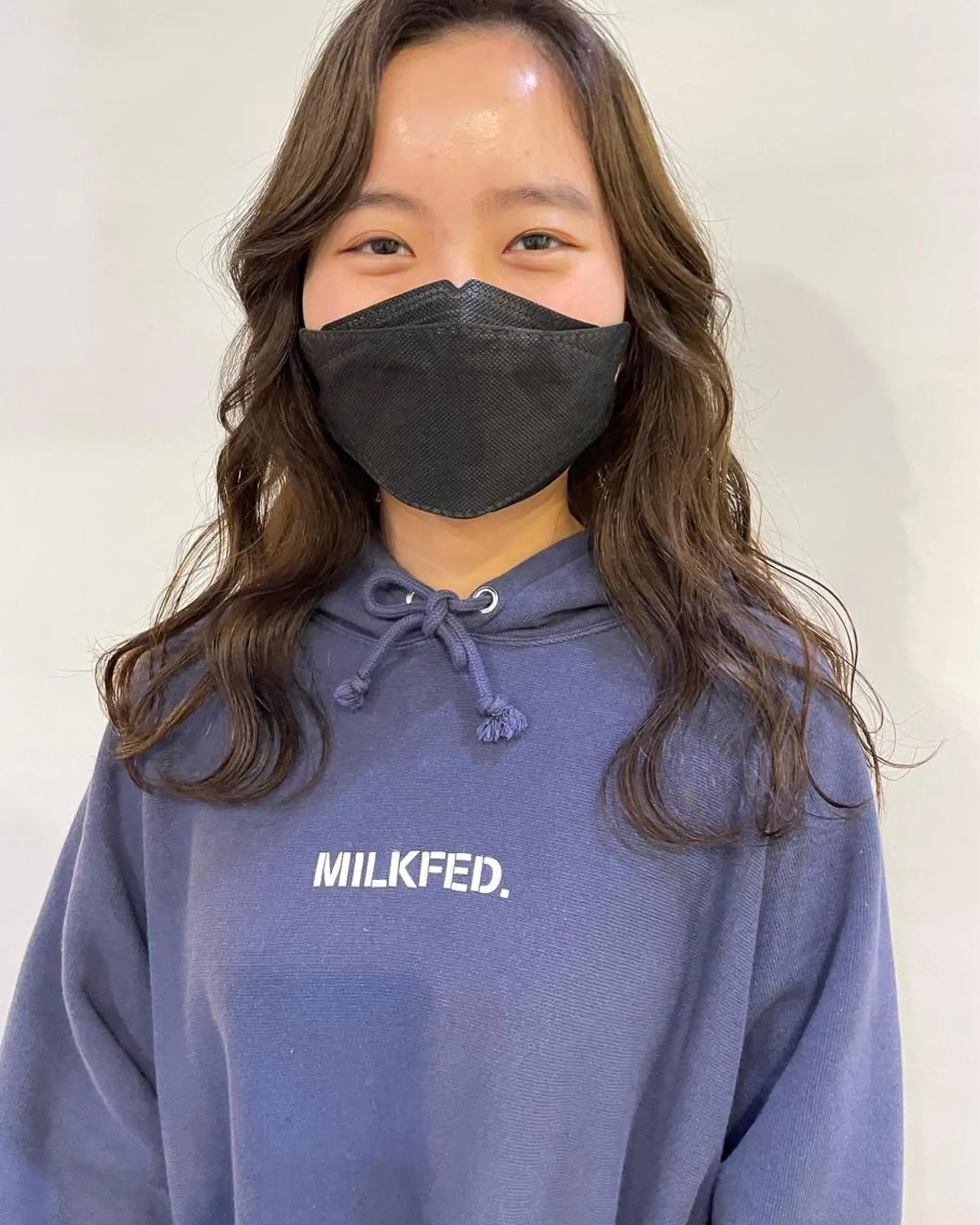 ロング silo所属・silo MOKA 顔周りカット🦦のヘアスタイル