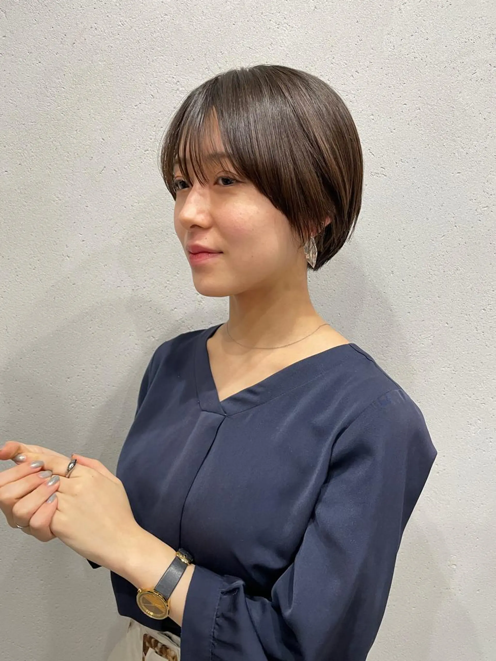 ショート 吉田一輝 外国人パーマのヘアスタイル