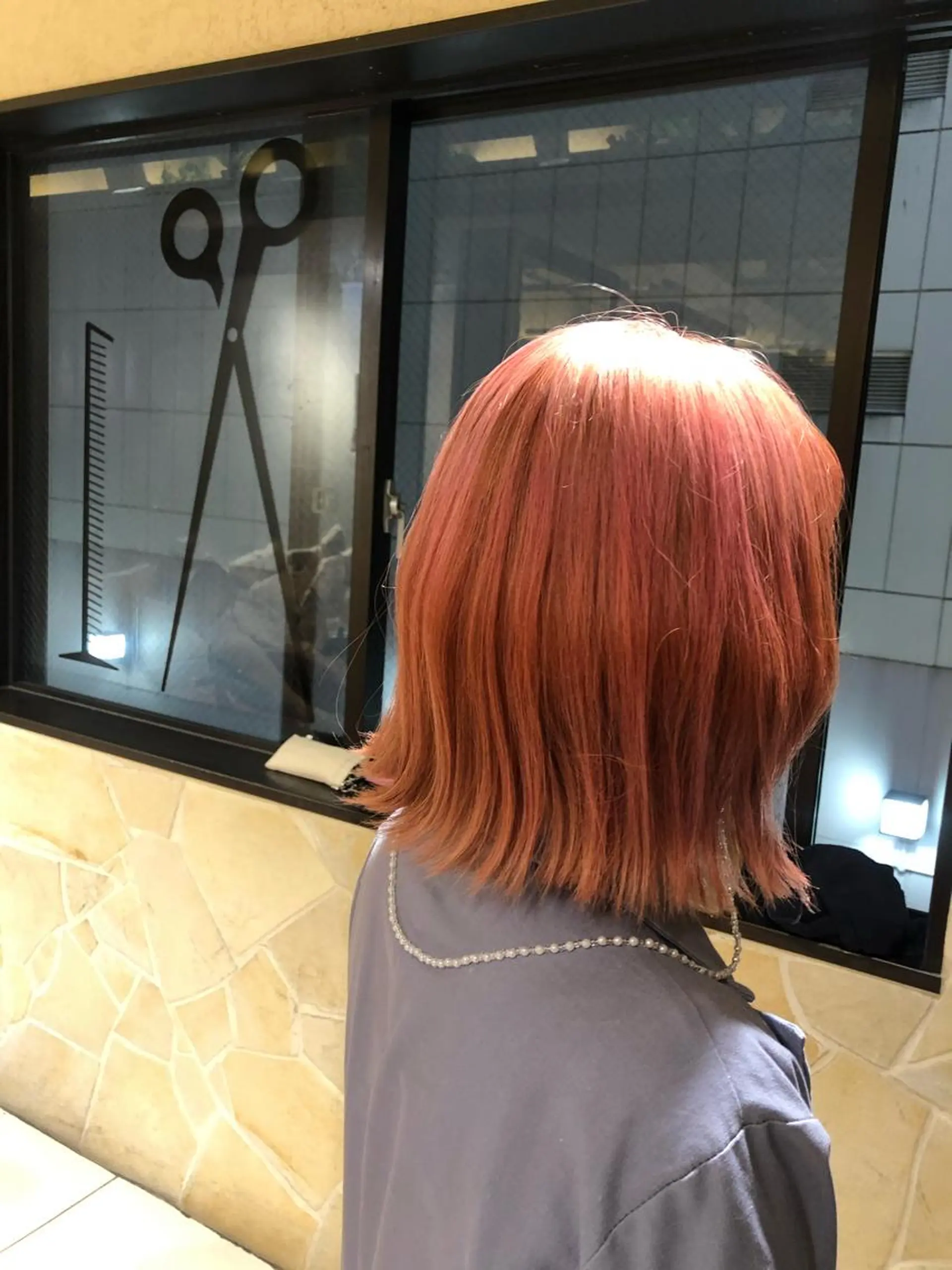 ミディアム カラー ピンクカラー 【ディレクター 🧸🤍田澤　唯那】のヘアスタイル