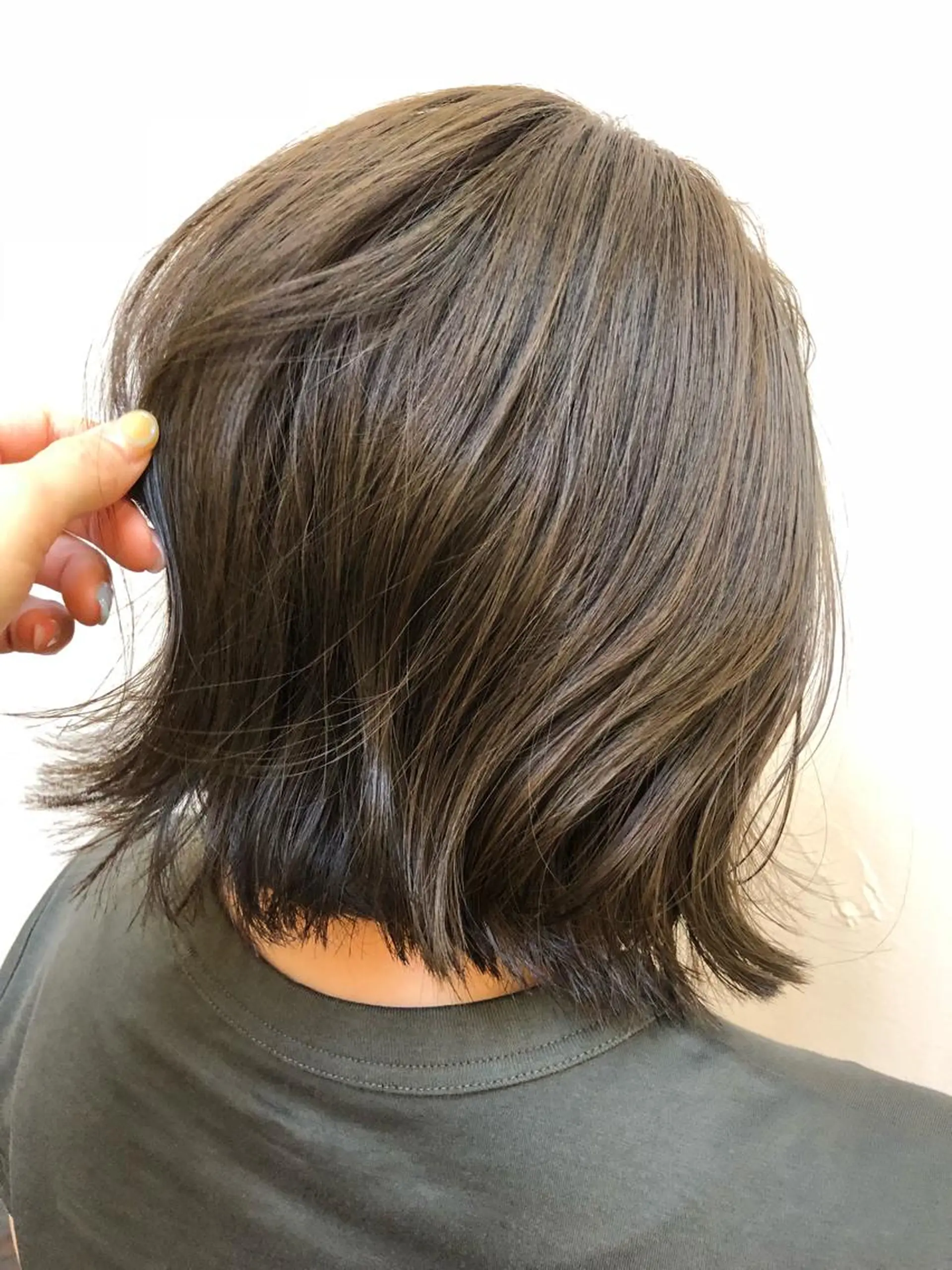 ショート カラー ベージュカラー オレンジ luve heart's And Be  minamisemba所属・脇坂 佳世の眉毛・アイブロウイメージ