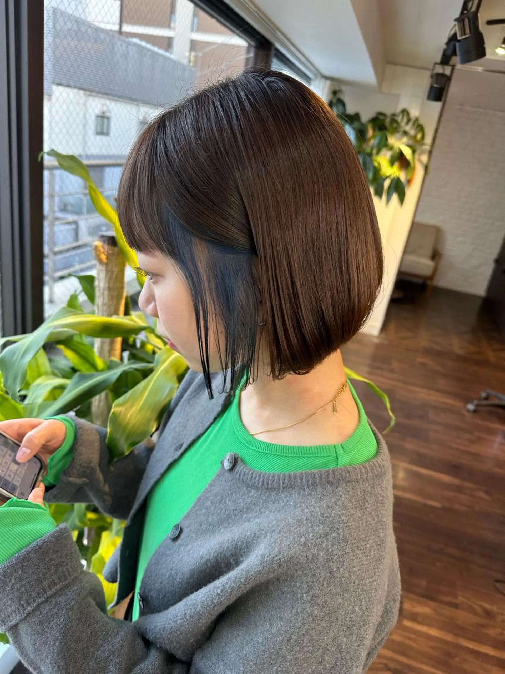 ショート ボブ Michel by chainon    ミッシェルバイシェノン所属・美髪職人/傷ませない カラー/橋本拓弥のヘアスタイル