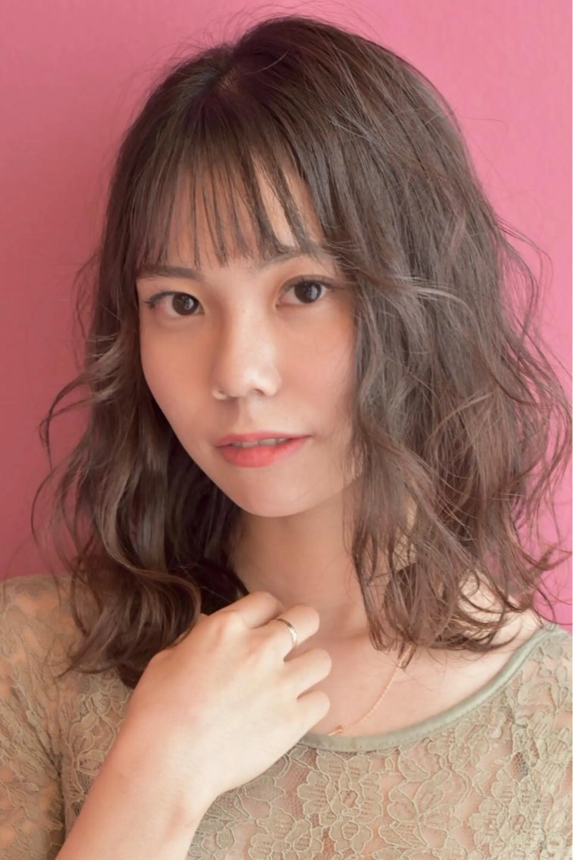 ミディアム カラー ベージュカラー カット ヘアカラー トリートメント ✨髪質改善縮毛矯正✨ 宇田川修平のエステ・リラクイメージ