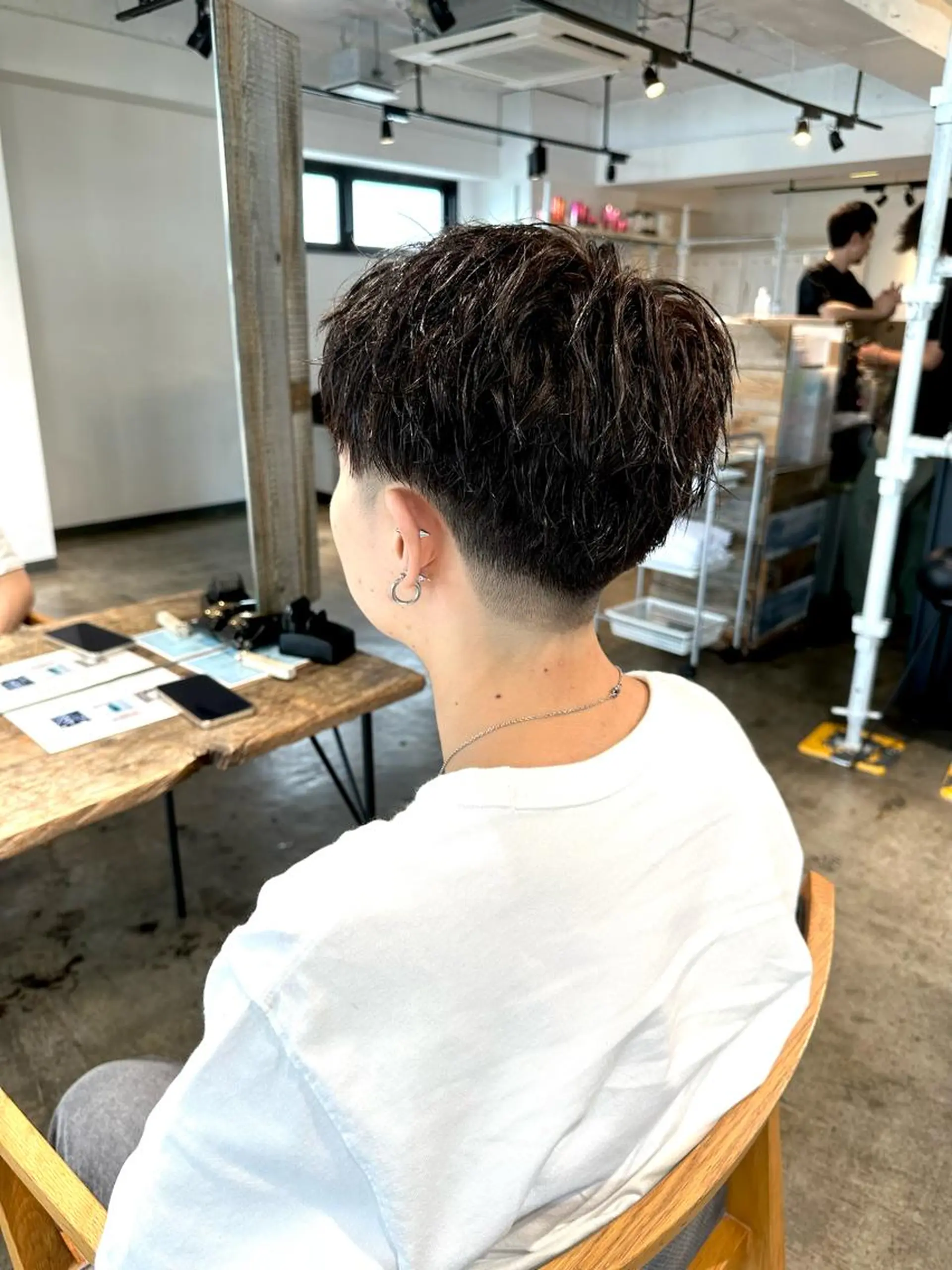 メンズ マッシュ メンズパーマ メンズツイストパーマ 波巻きパーマ ツイストパーマ カット 骨格補正施術/メンズ 専門美容師/YUYAのヘアスタイル