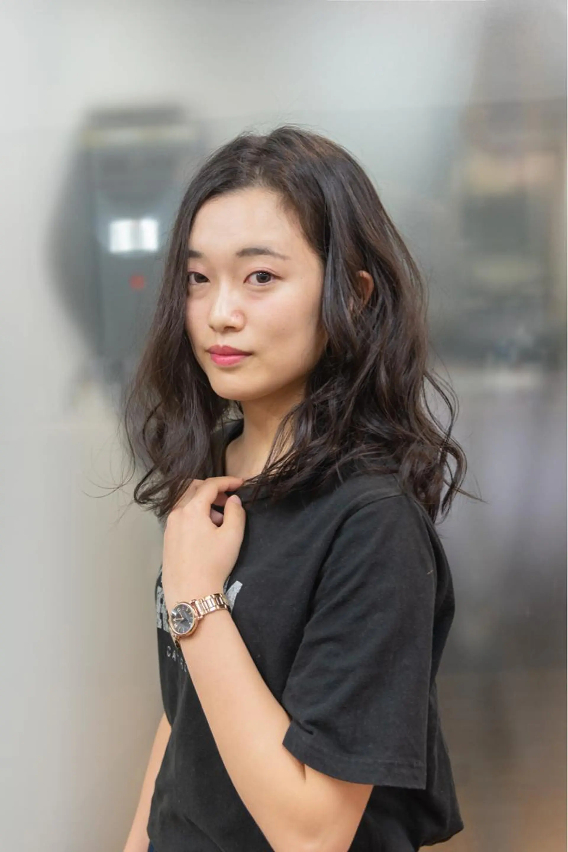 セミロング カラー アッシュ バイオレットカラー 似合わせカット カット ヘアカラー トリートメント 【H.GENTIL】 TERUのその他イメージ