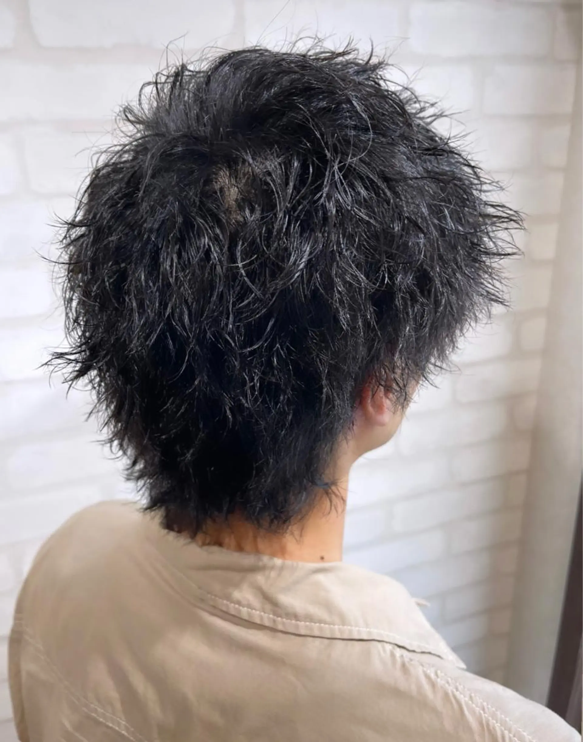 ショート パーマ メンズ ANDIAMO SAKAE  楓のヘアスタイル
