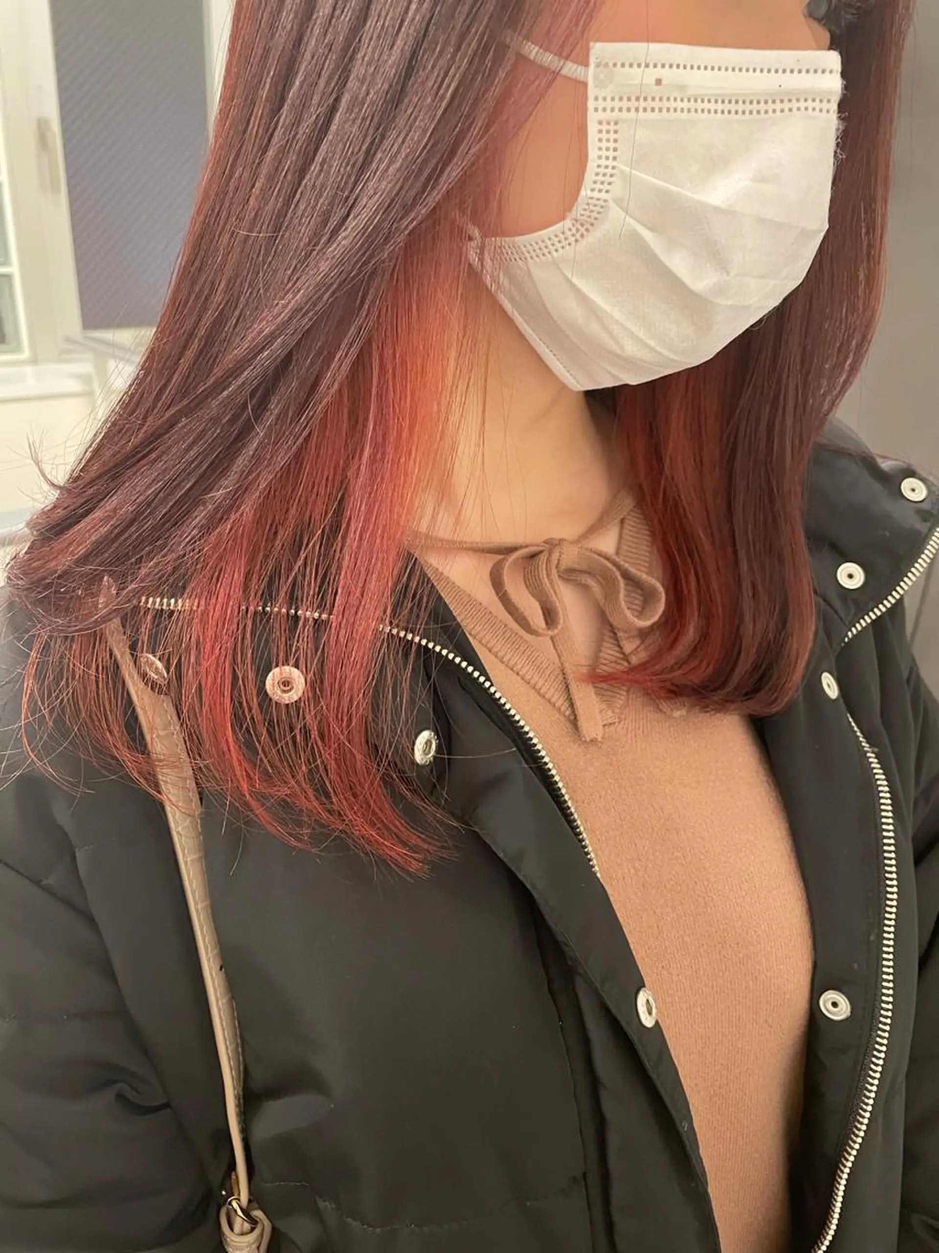 セミロング カラー tablier所属・北名古屋 /美容院カフェのヘアスタイル