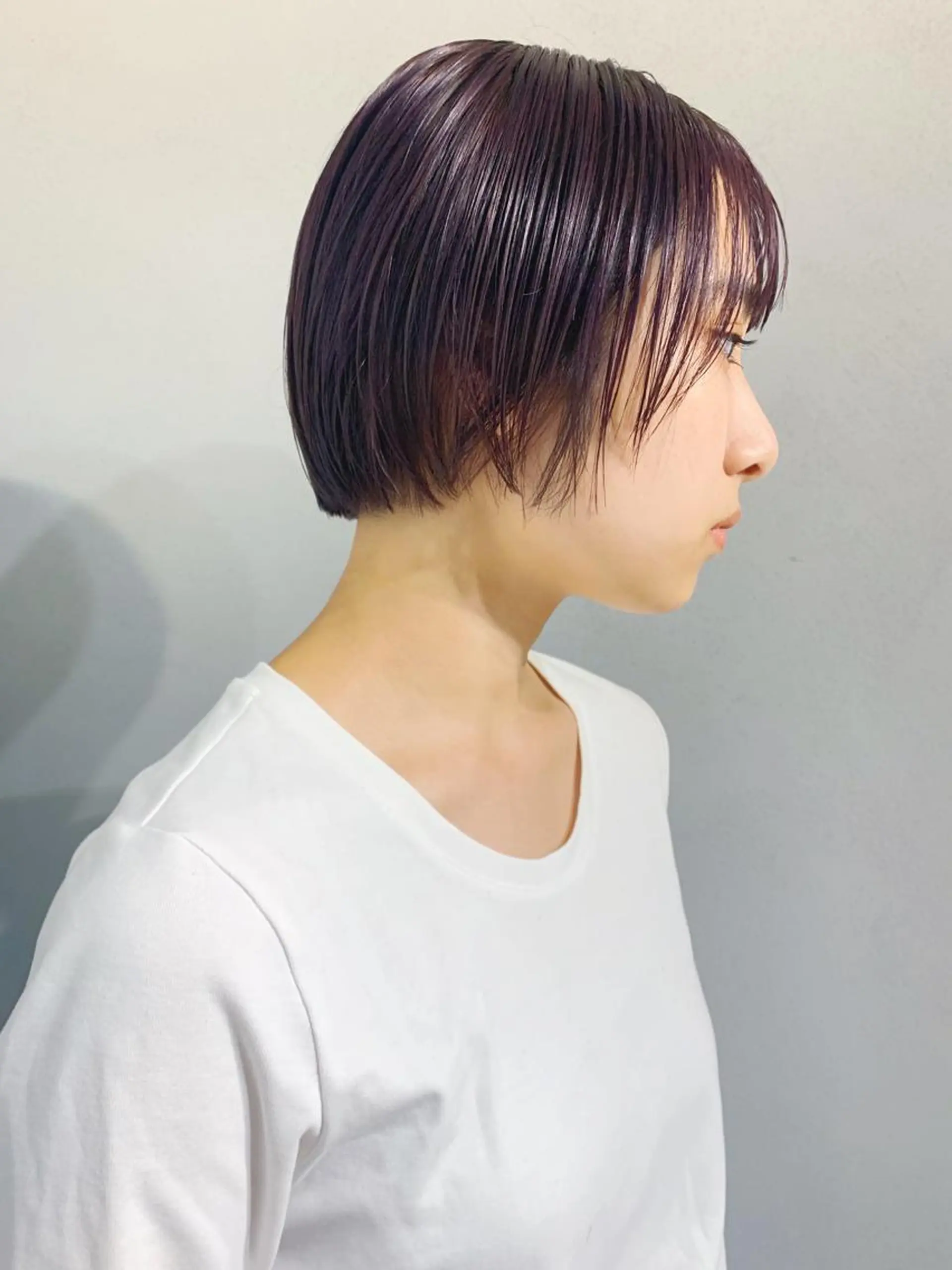 ショート ボブパーマコテ巻き風 パーマNo1深江秀平のヘアスタイル