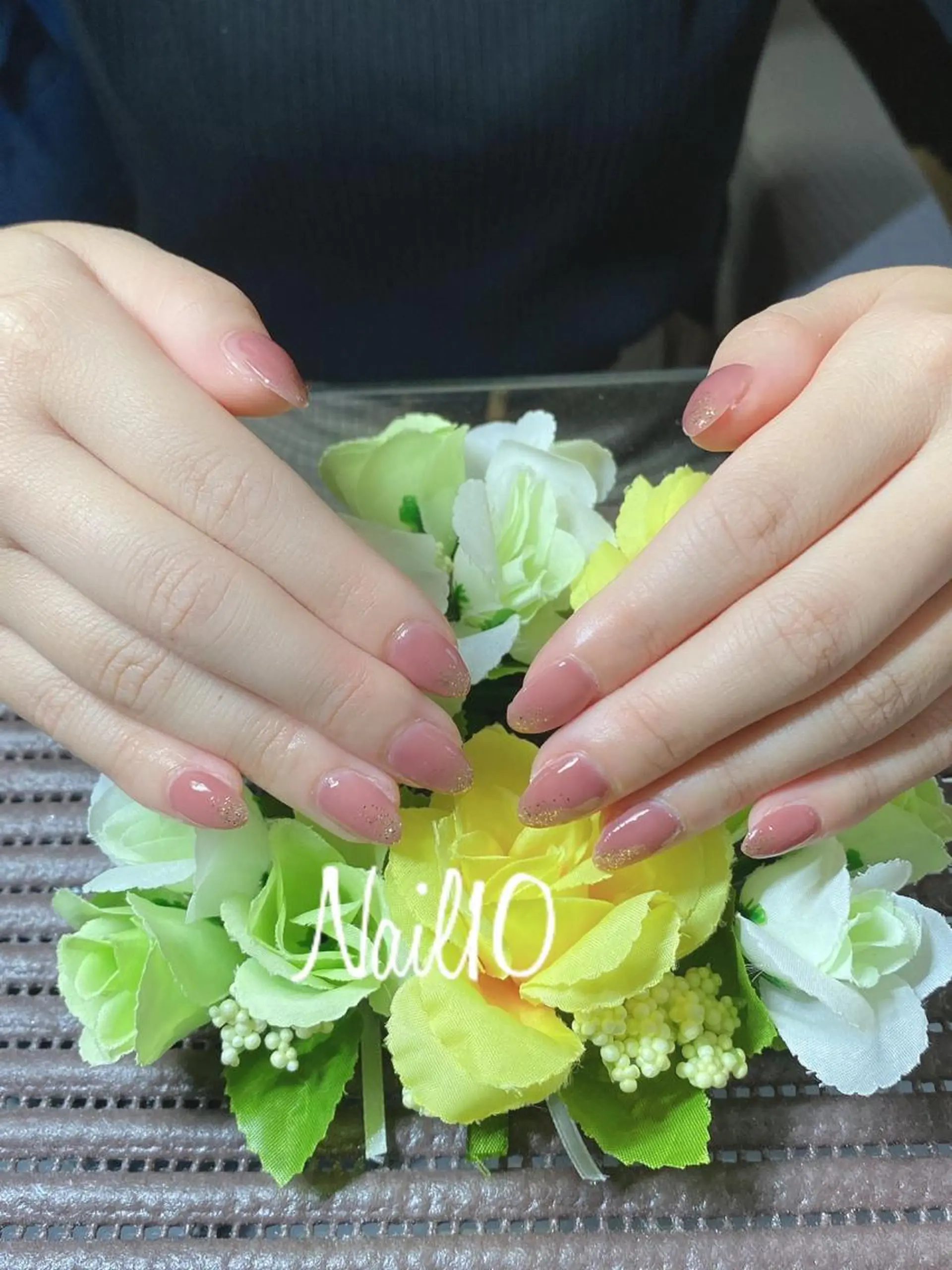 ネイル ラメ(グリッター) ラメグラデーション Nail10 Kakoのネイルデザイン