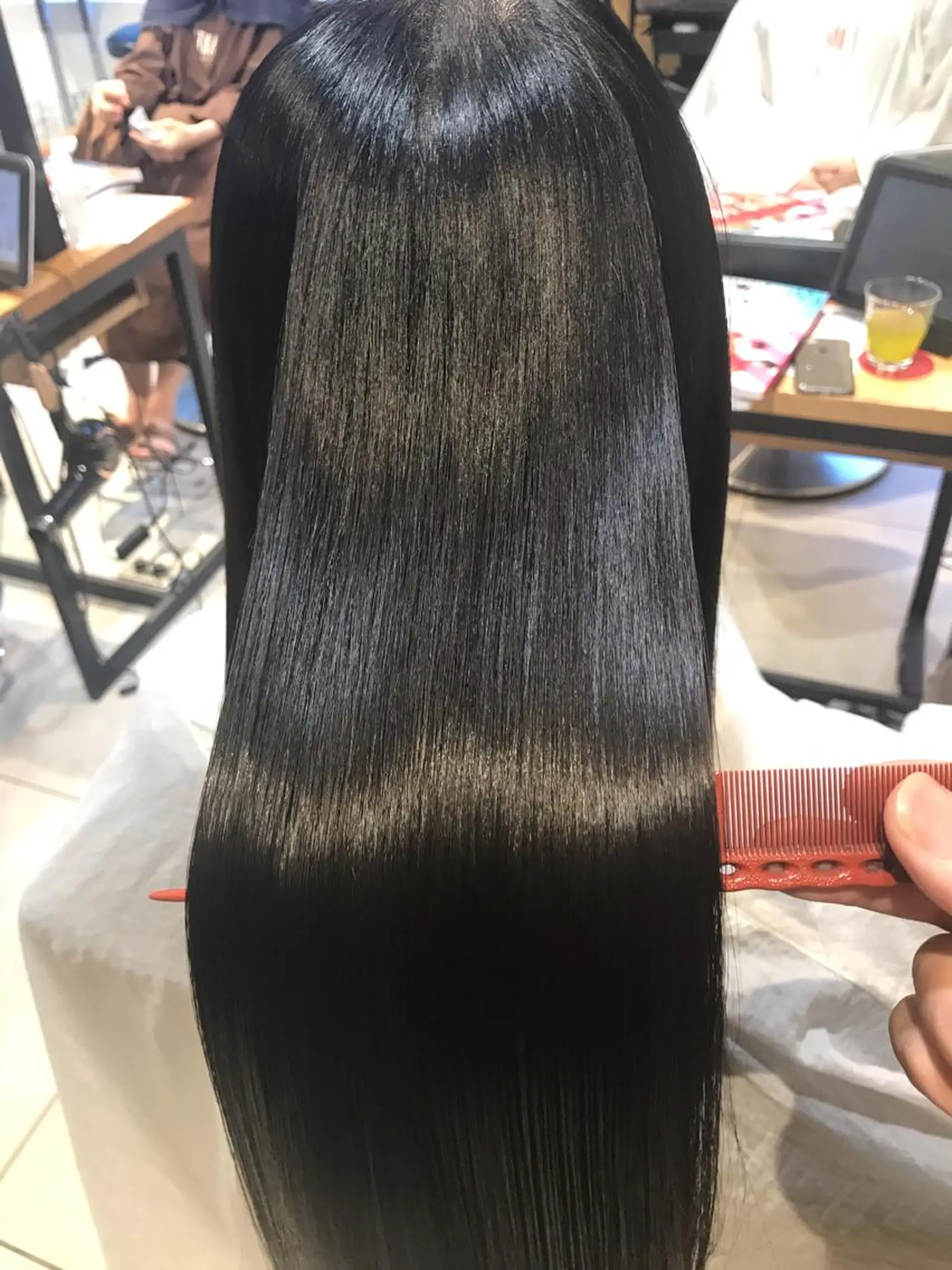 ロング Emerge渋谷店　［エマージュ］所属・美髪縮毛矯正No1 toshiのヘアスタイル