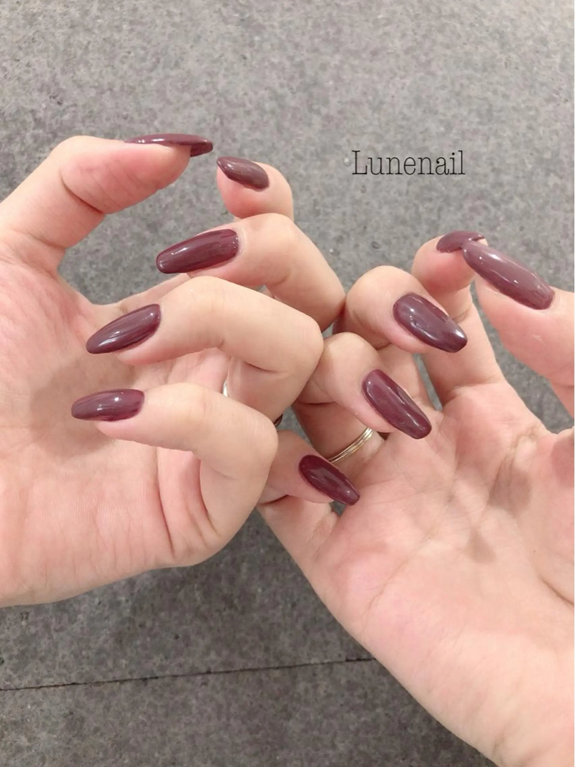 ミディアム Lunenail所属・Lune nailのネイルデザイン