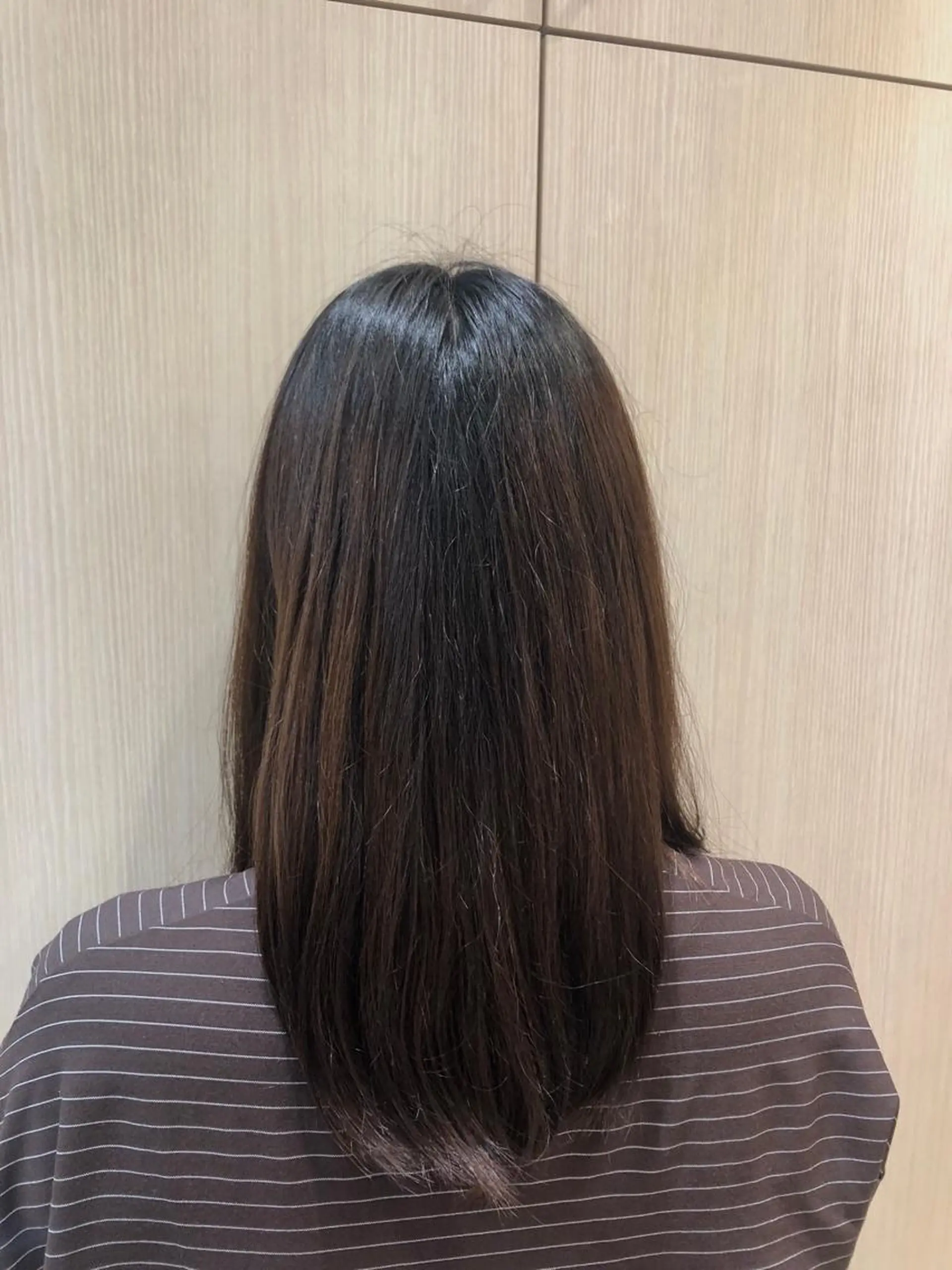 セミロング カラー 韓国ヘアメイク🎀/ 縮毛矯正✨山本媛香のヘアスタイル