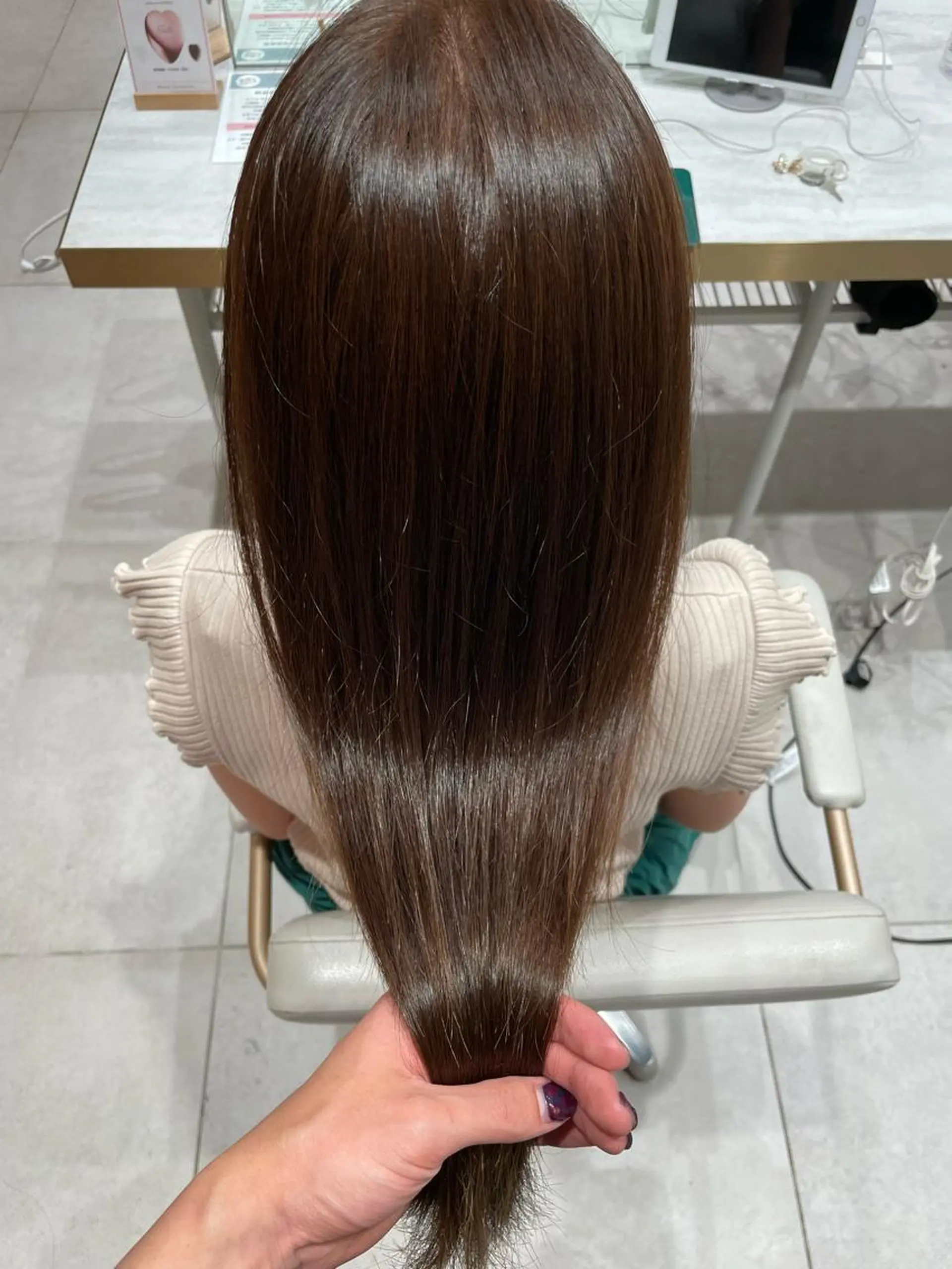 カラー ヘアカラー トリートメント 顔周り/透明感カラー /韓国ヘア/TAKUのヘアスタイル