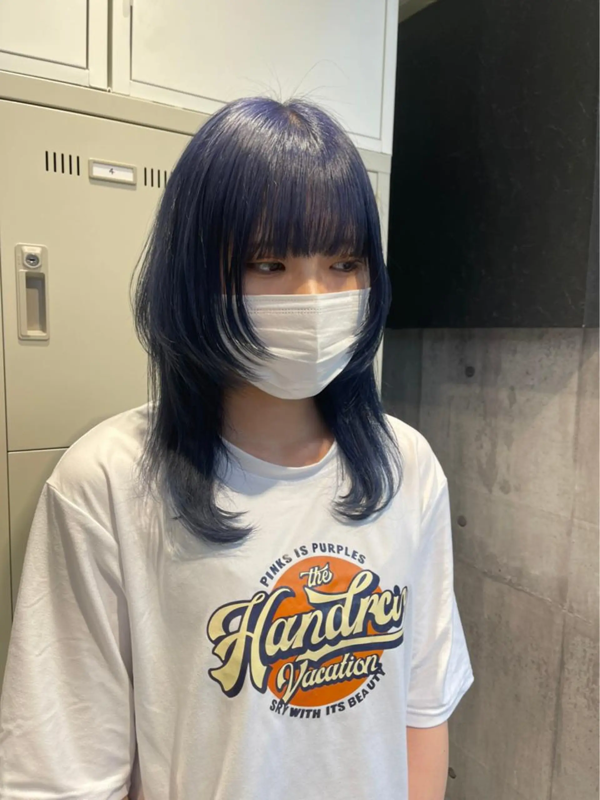 セミロング カラー カット ヘアカラー トリートメント 韓国ヘア特化💍 tiam💍ブリーチのヘアスタイル