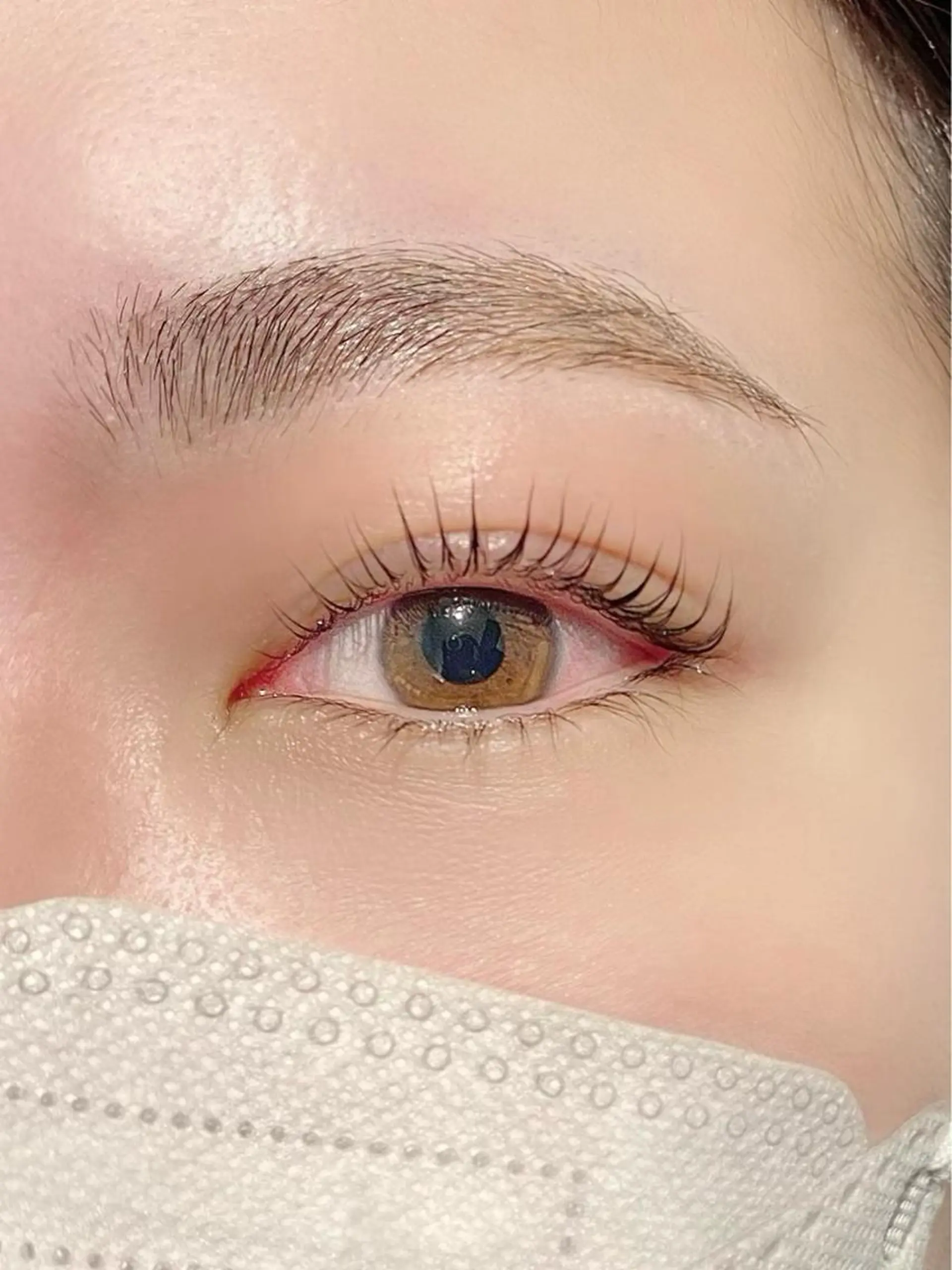 マツエク・マツパ パリジェンヌラッシュリフト マツパ 秋山 梨香のマツエク・マツパデザイン