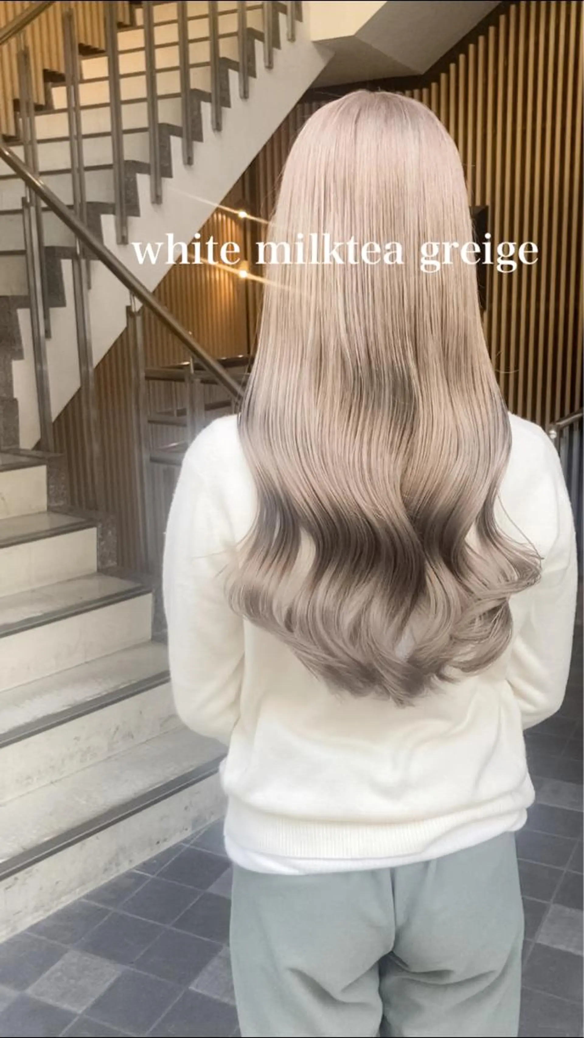 ロング カラー Selenehair 三条本店のヘアスタイル