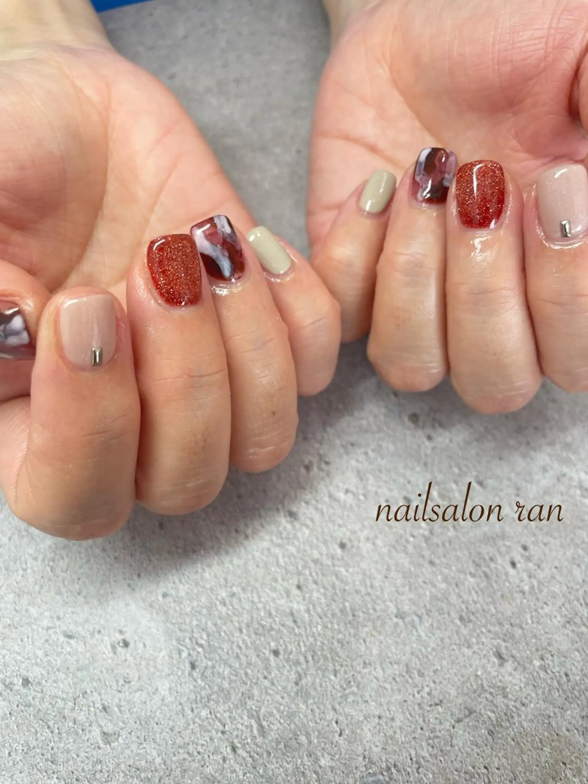 ネイル nailsalon ranのネイルデザイン