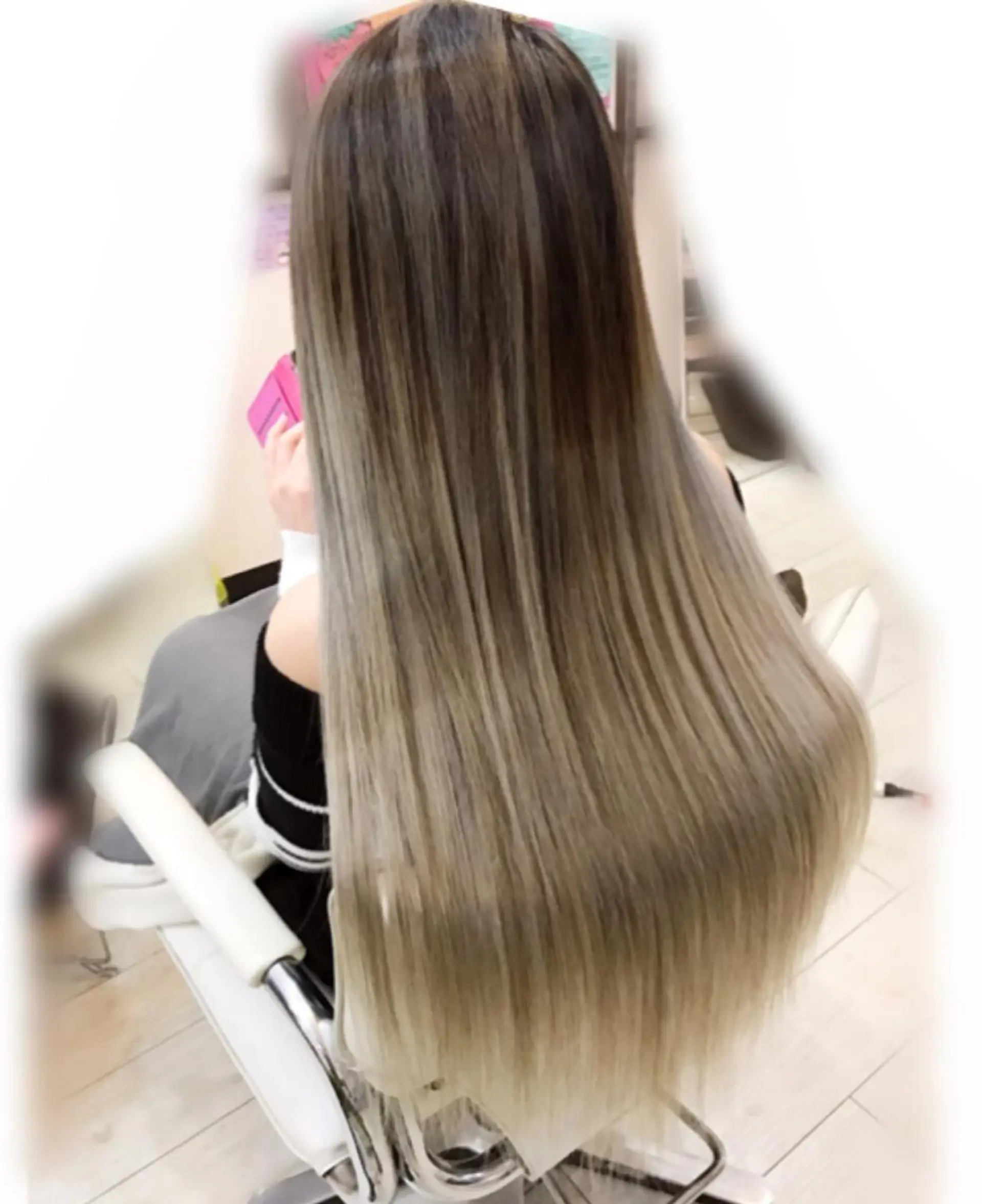 ロング カラー グラデーションカラー エクステ エクステ WEST O LAND所属・WEST OLAND 安藤のヘアスタイル