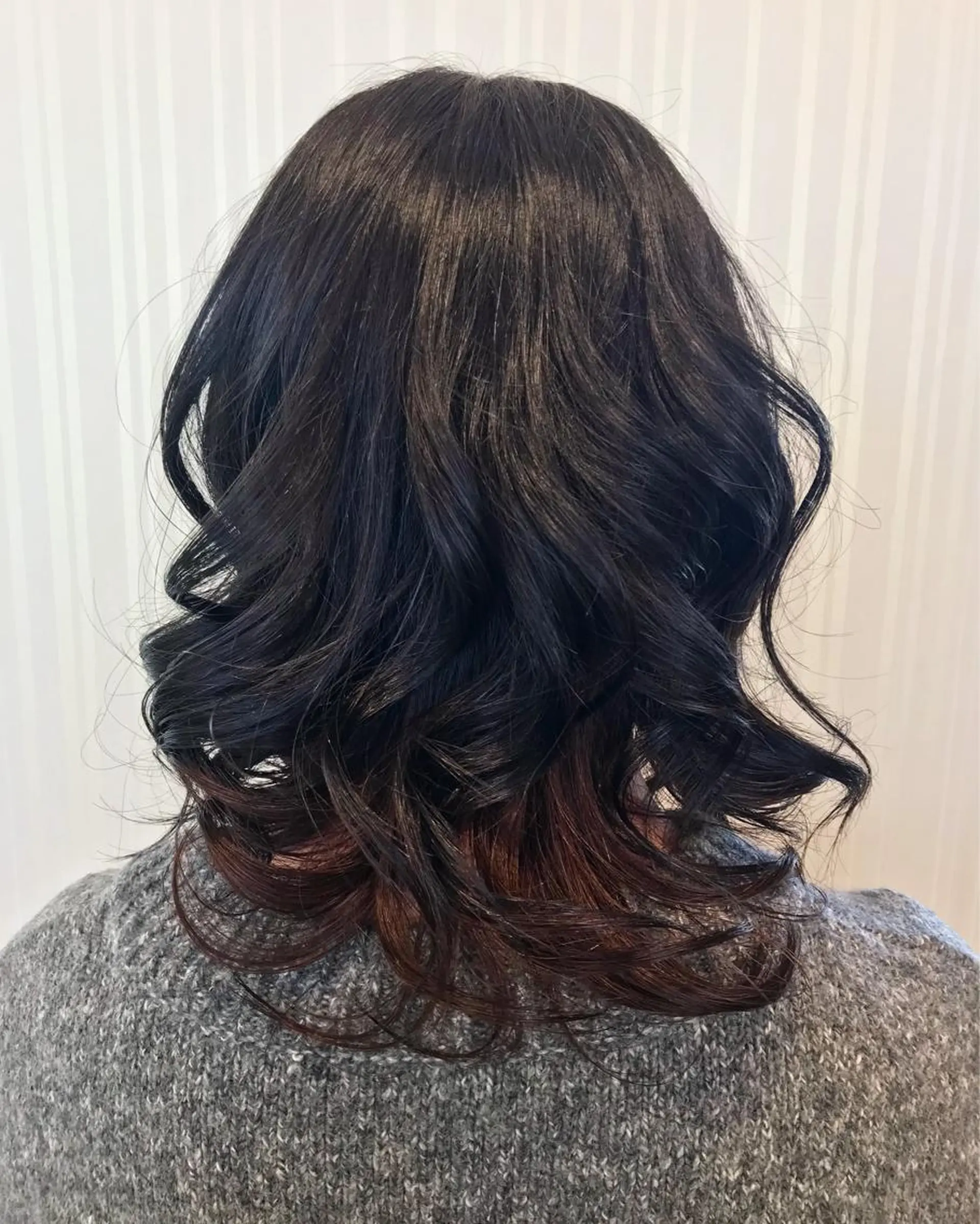 ミディアム カラー インナーカラー 中川 拓弥のヘアスタイル