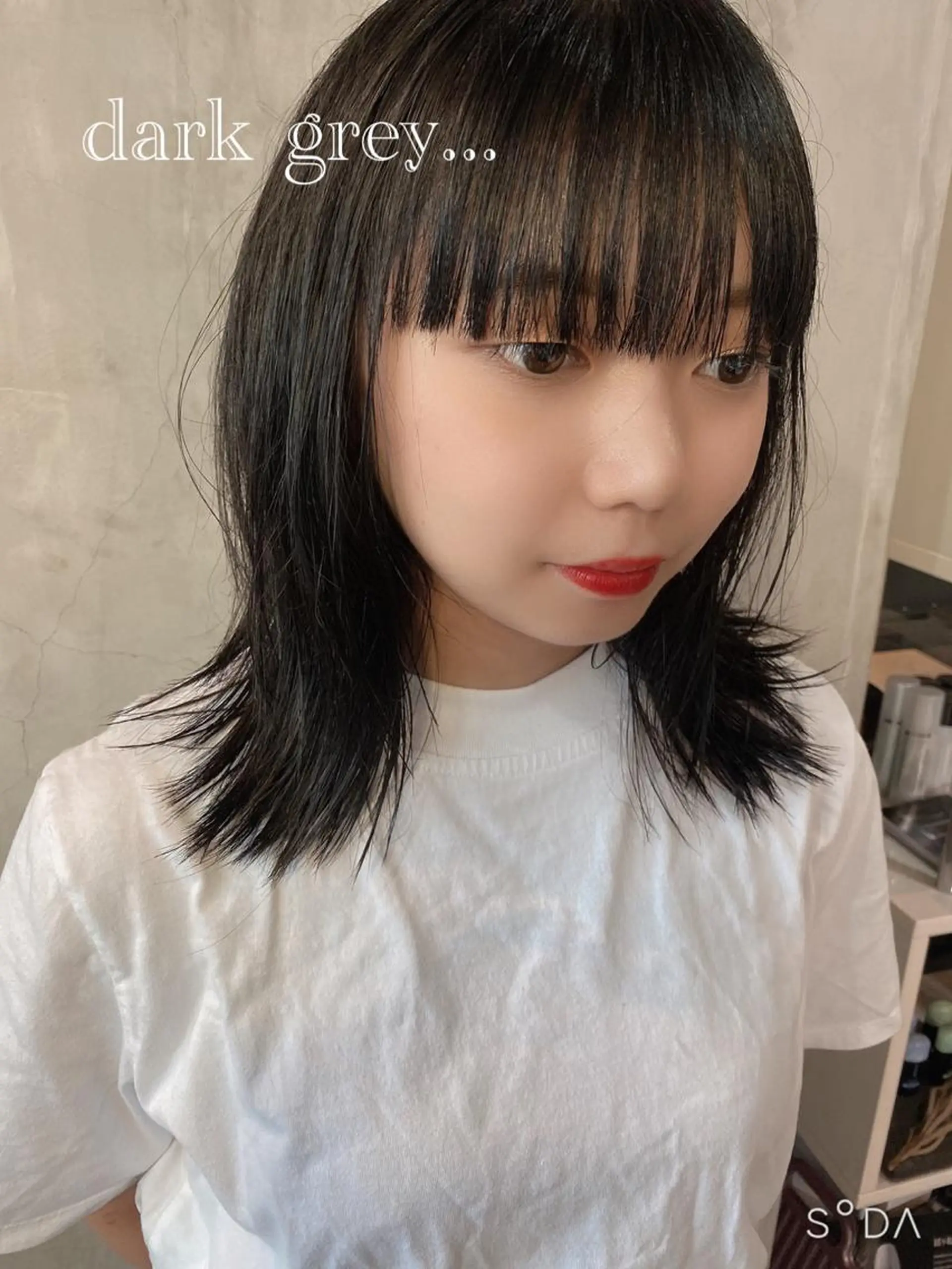 ミディアム カラー ヘアアレンジ stylist/蛯谷 珠里のヘアスタイル