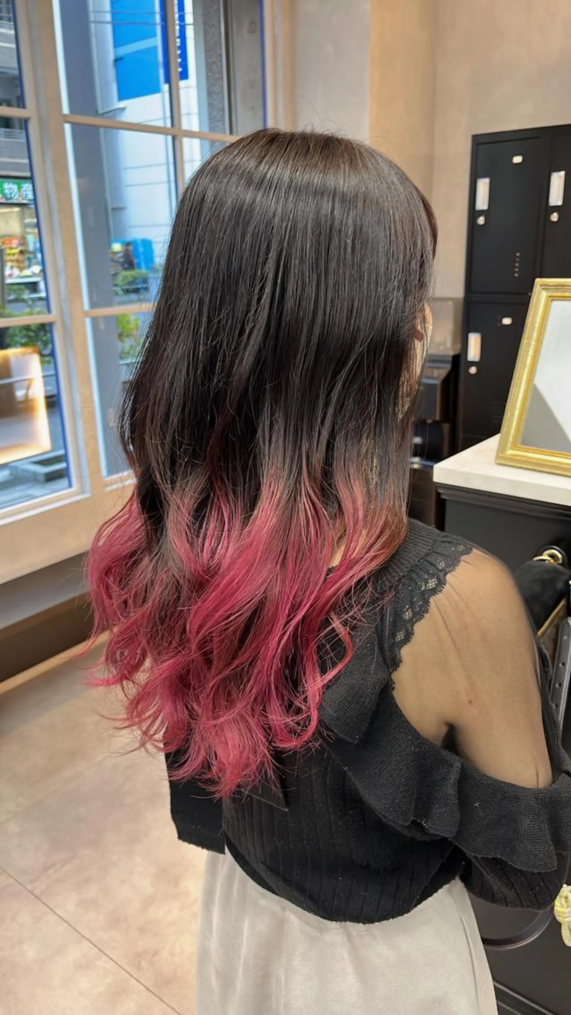 セミロング カラー カット ヘアカラー 🦩レイヤー|透明感 カラー🦩makoのヘアスタイル