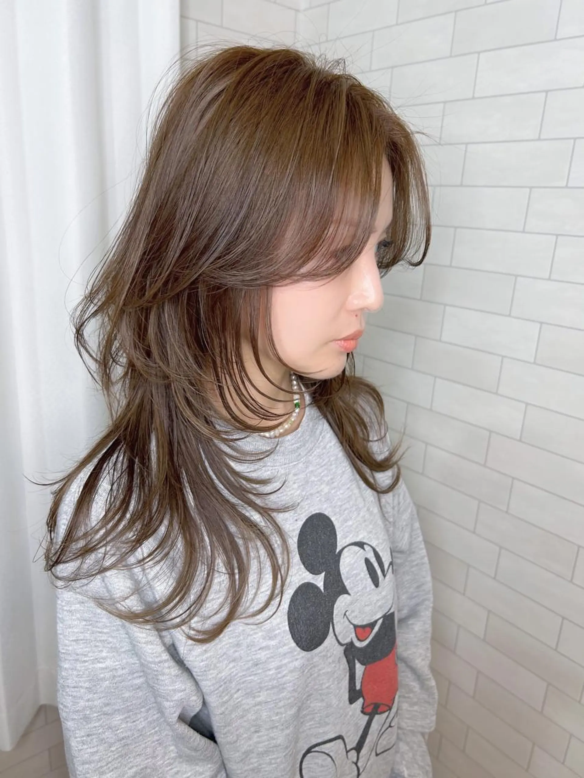 ロング 神野 雅樹のヘアスタイル