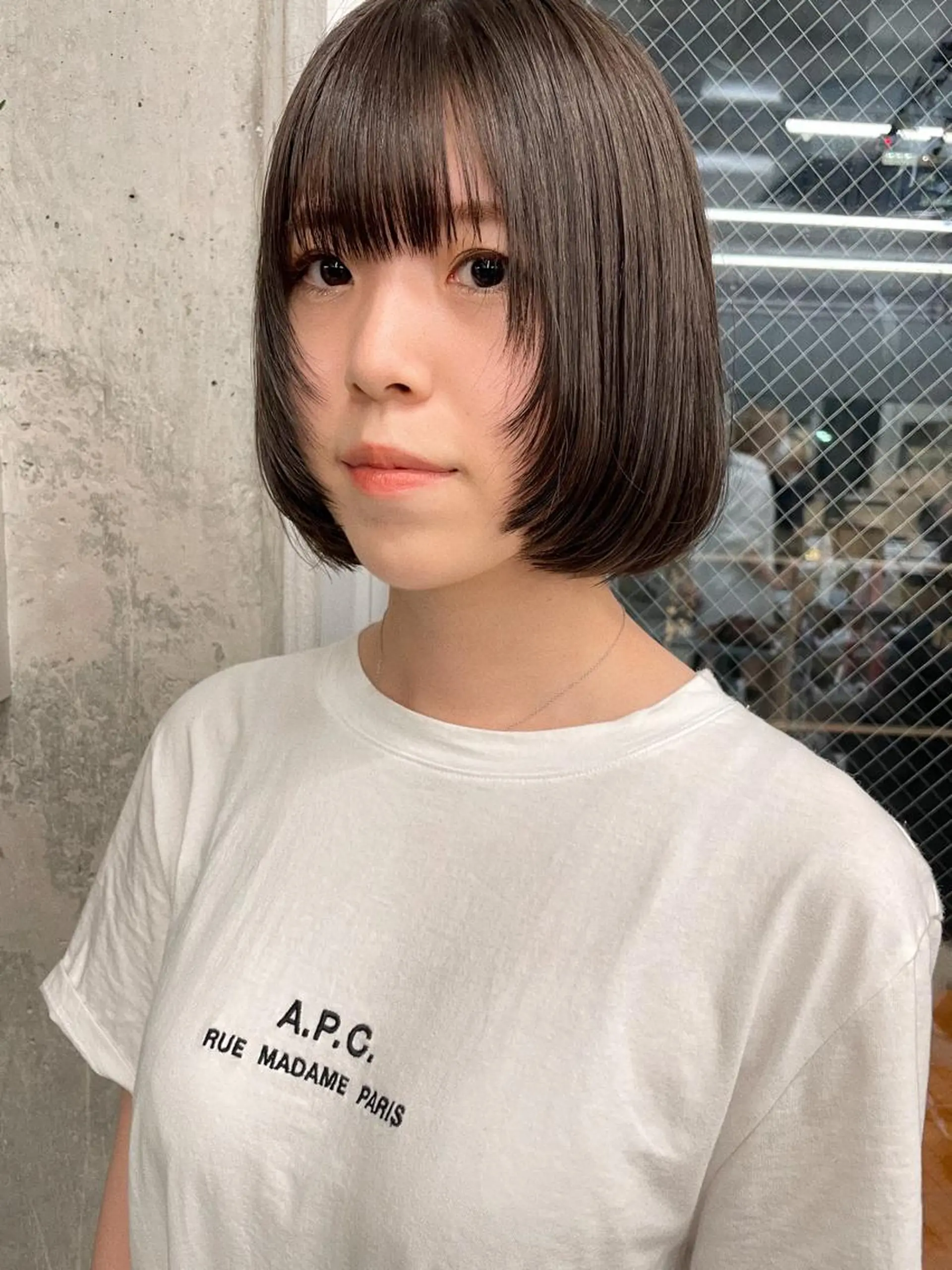 ショート カラー カット ヘアカラー トリートメント センスをお届けします 大谷将生INFPのヘアスタイル