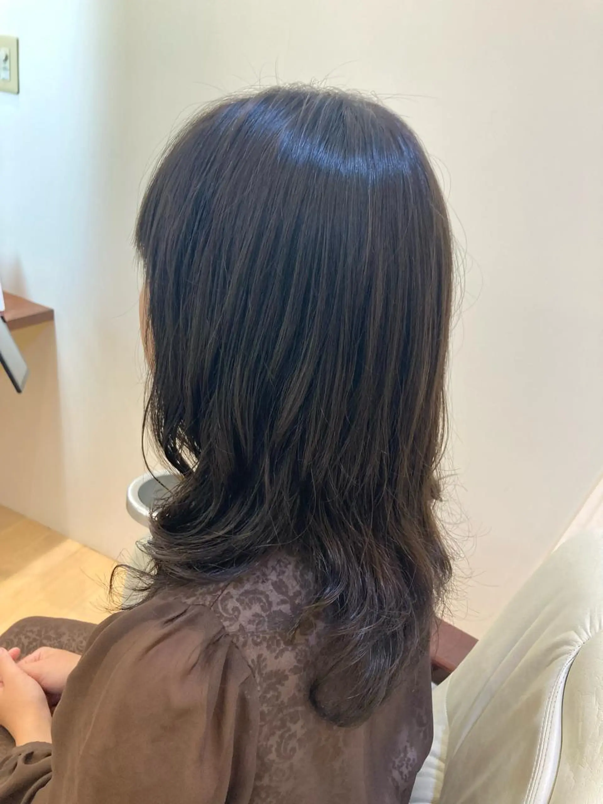 ロング カラー パーマ デジタルパーマ 後藤 瑞季のヘアスタイル