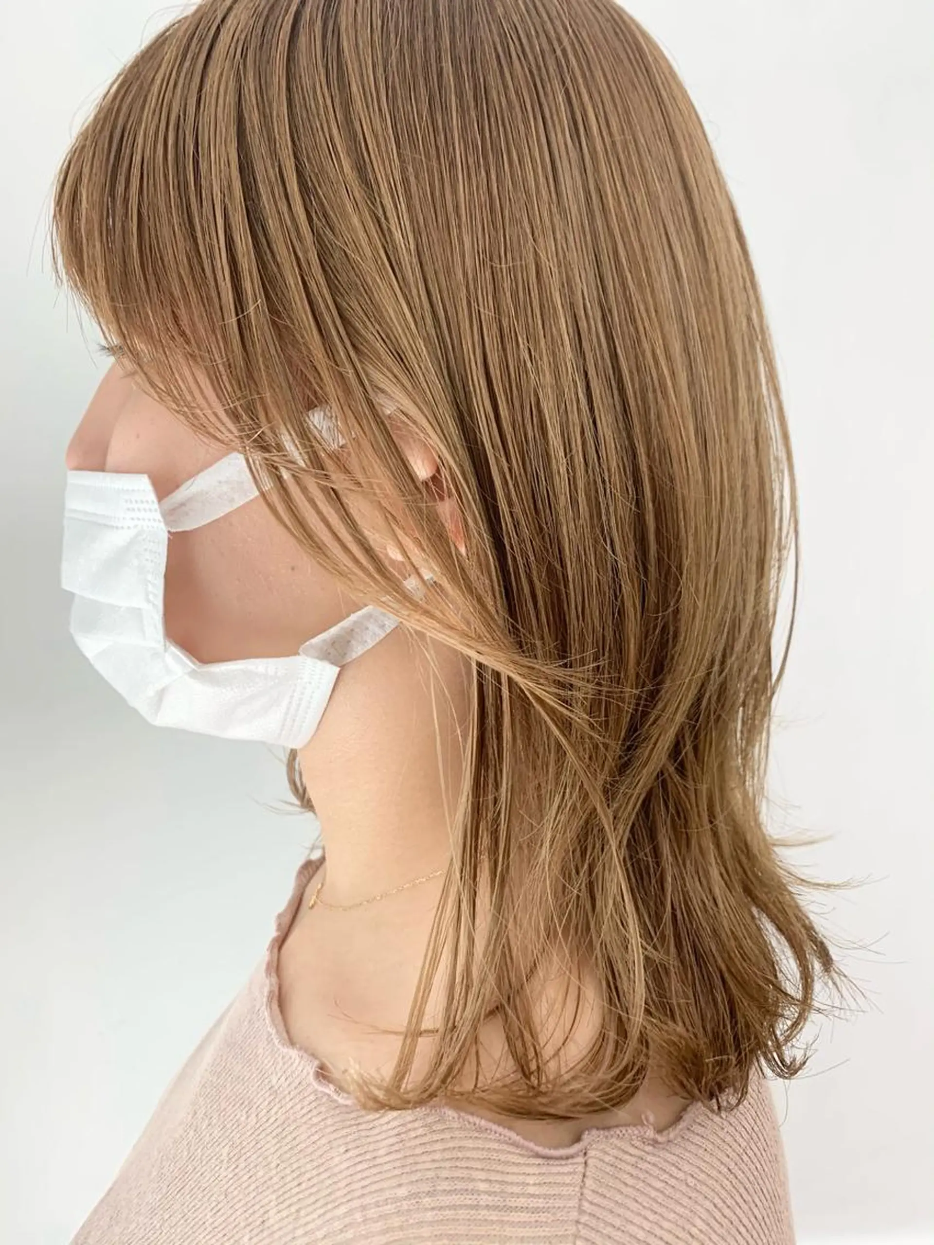 ミディアム カラー パーマ ヘアアレンジ メンズ キッズ ネイル マツエク・マツパ カット ヘアカラー 似合わせレイヤー 🌿JUNのヘアスタイル