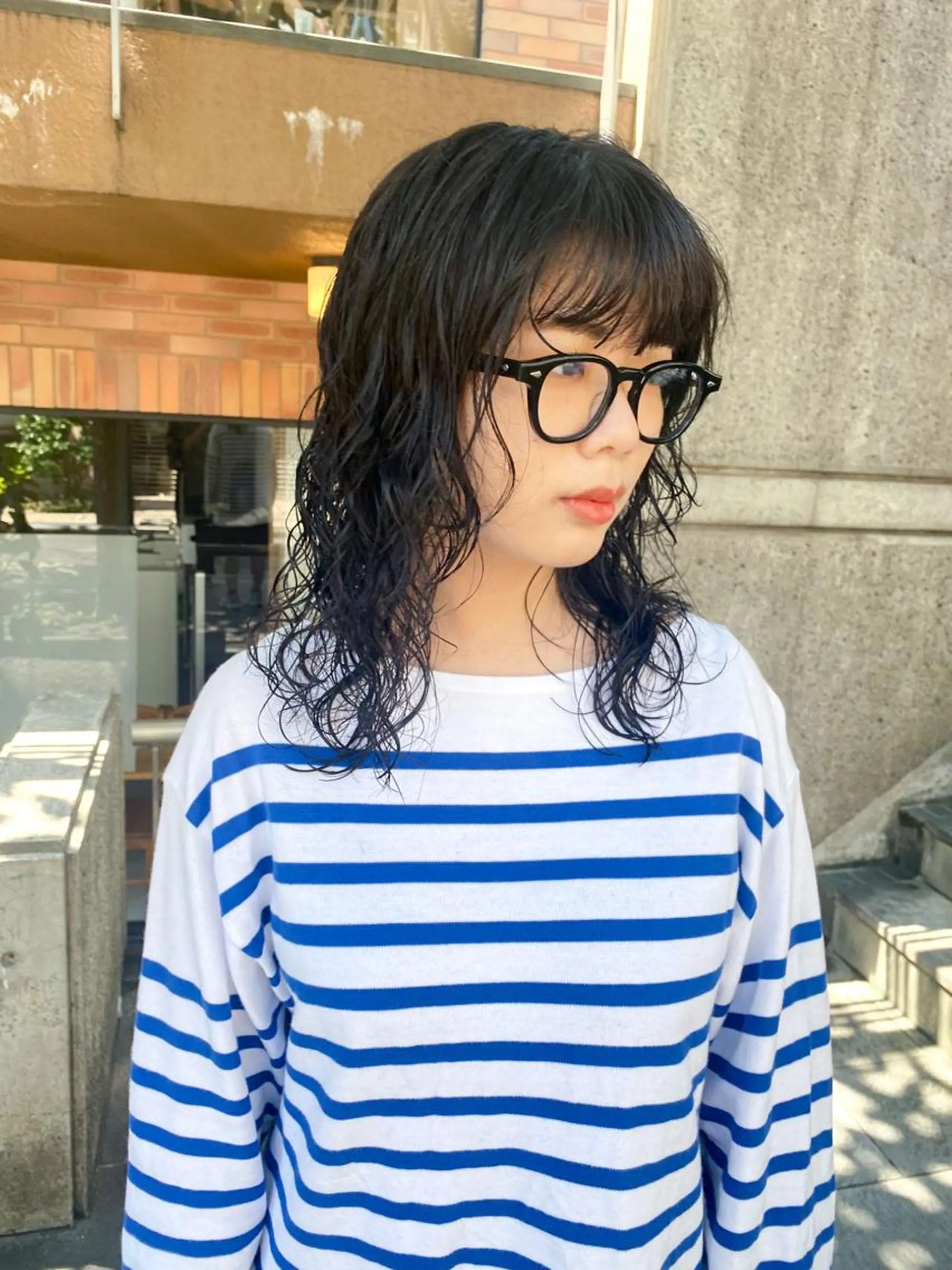 ミディアム レイヤー/パーマ /ウルフ/nabeのヘアスタイル