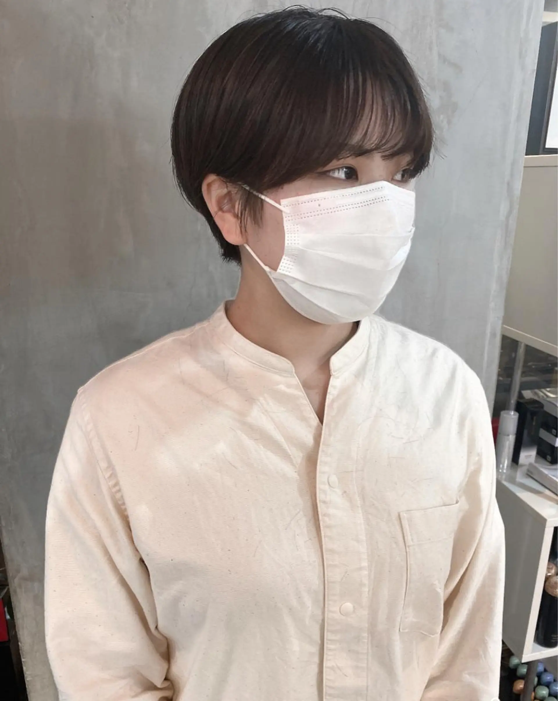 ショート カラー ヘアアレンジ stylist/蛯谷 珠里のヘアスタイル