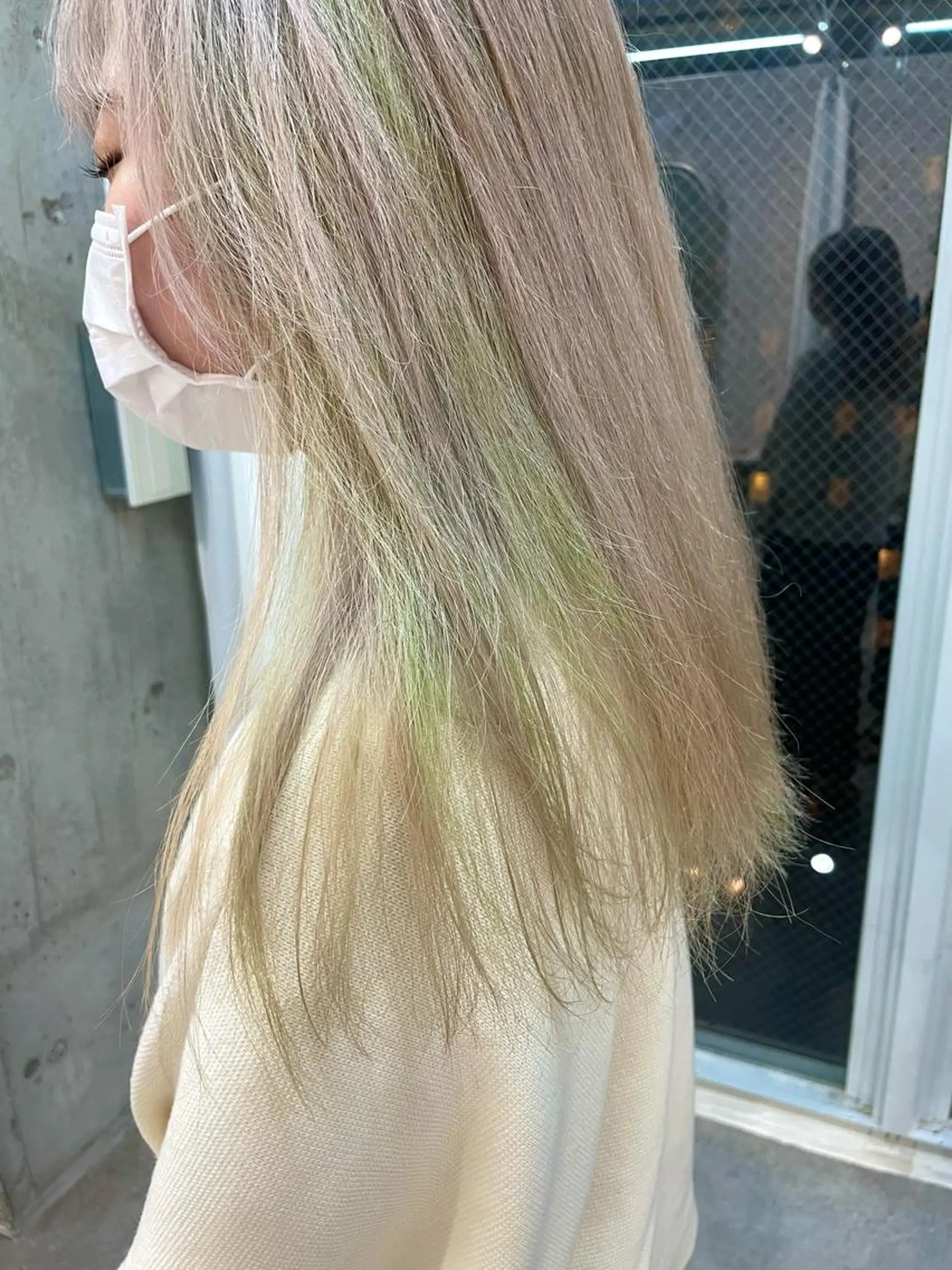 ロング カラー lani hair salon所属・SHOTO ハイトー ン/デザインカラーのヘアスタイル