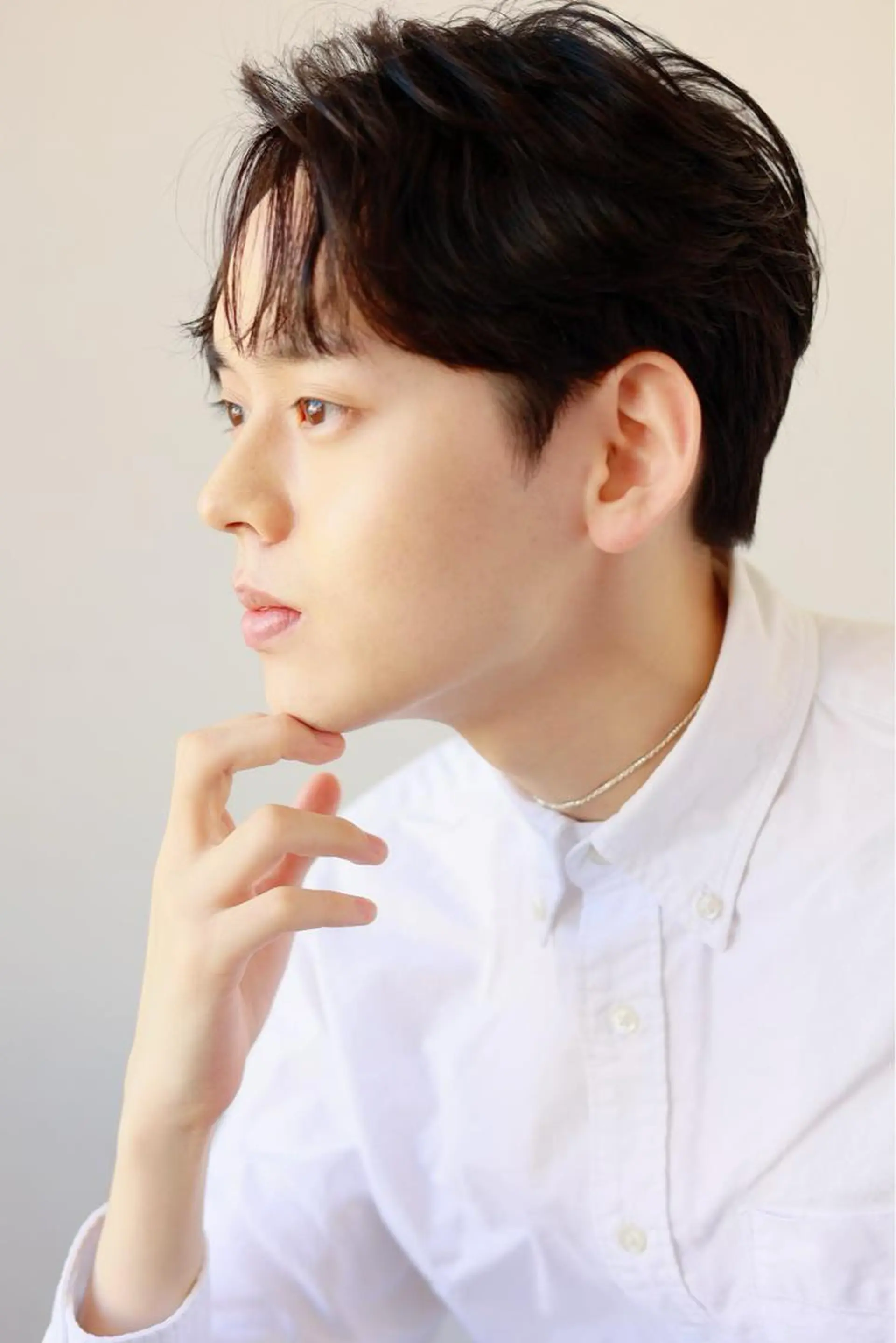 ショート メンズ メンズ韓国風 韓国風ヘア 縮毛矯正 尾野 雅斗のヘアスタイル