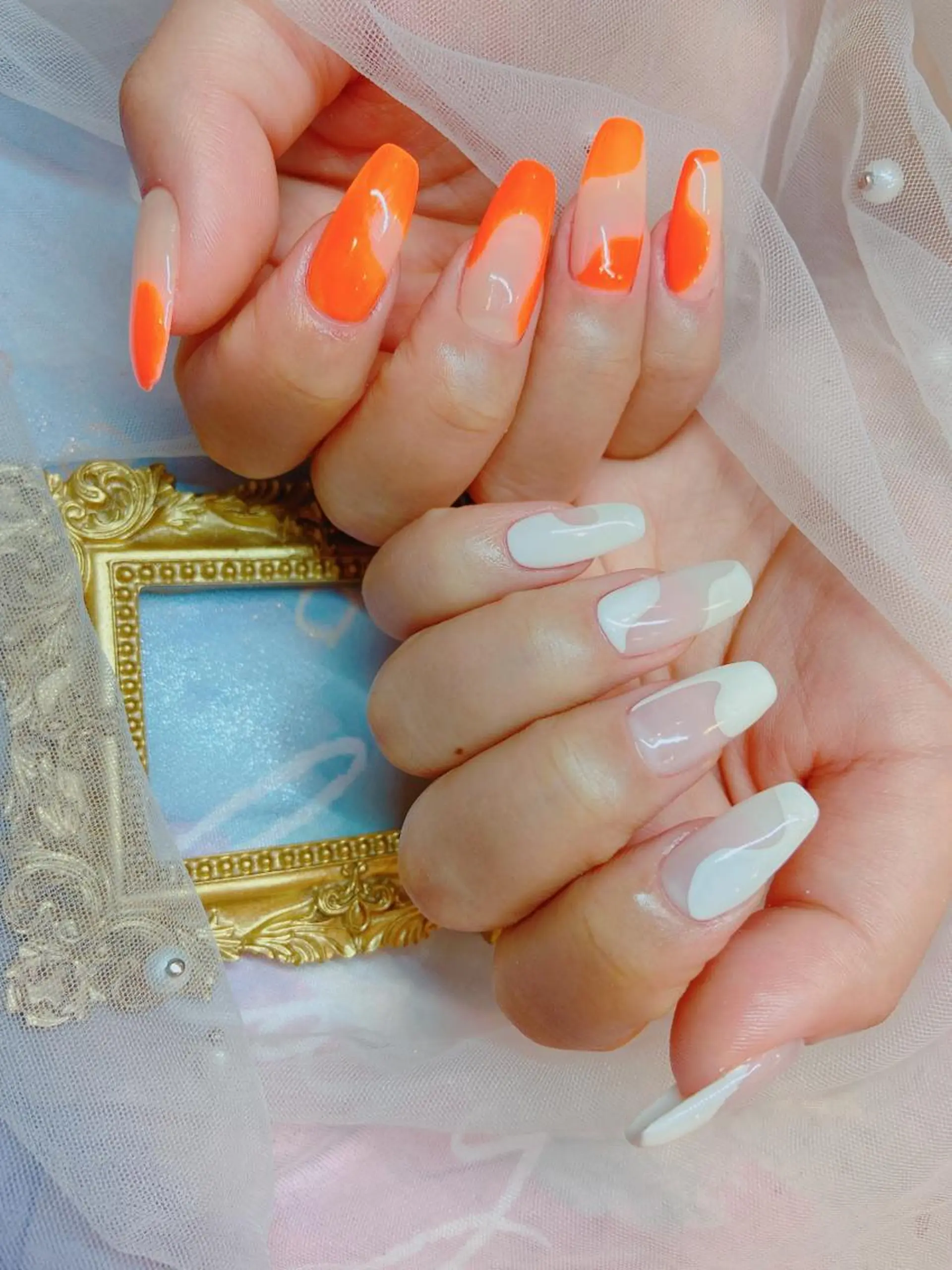 ネイル 長さだし専門店 M2　rikaのネイルデザイン