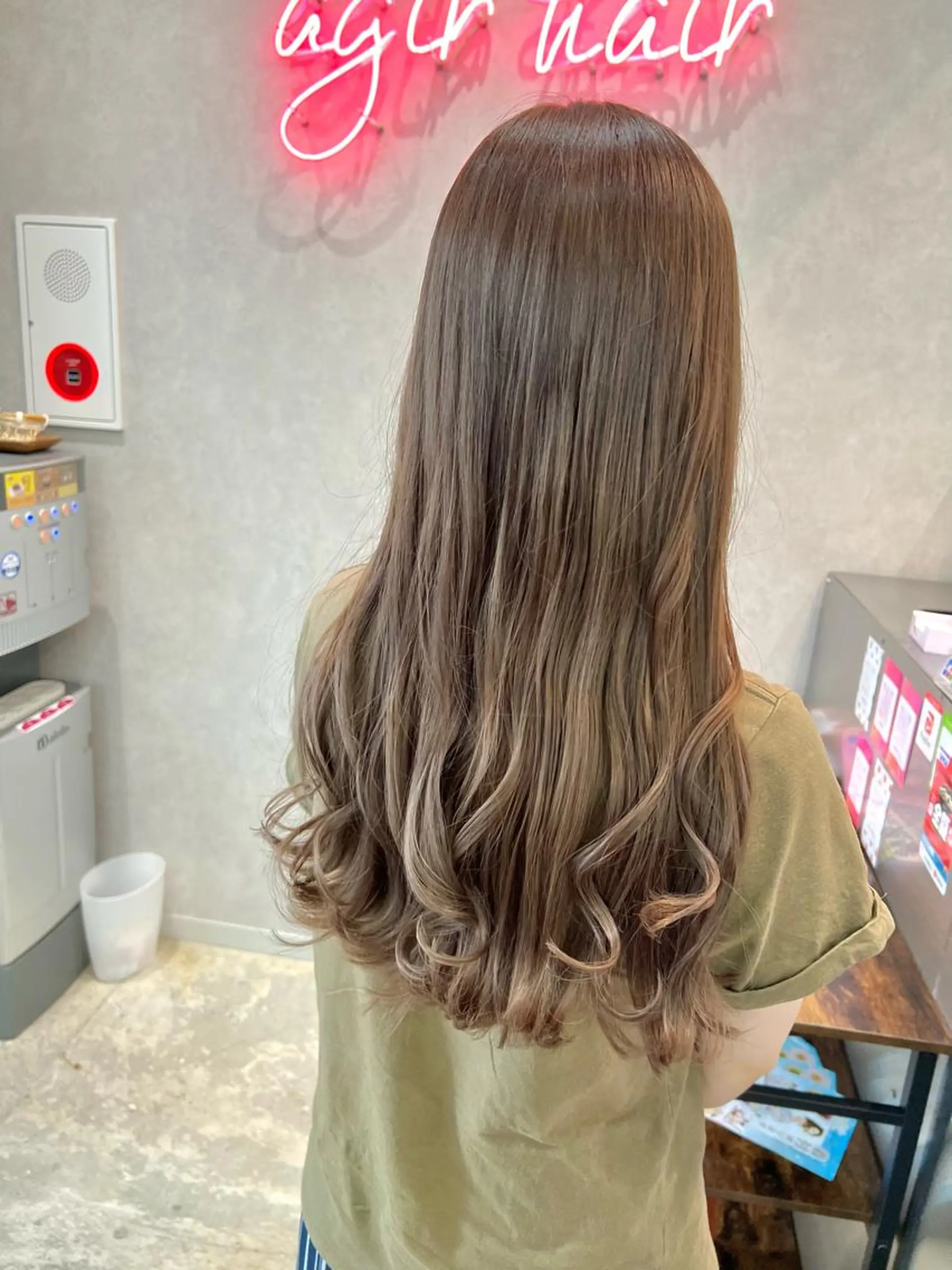 ロング 外国人風カラー カット ヘアカラー トリートメント 🏝メンズカット特化 赤羽🏝SHOのヘアスタイル