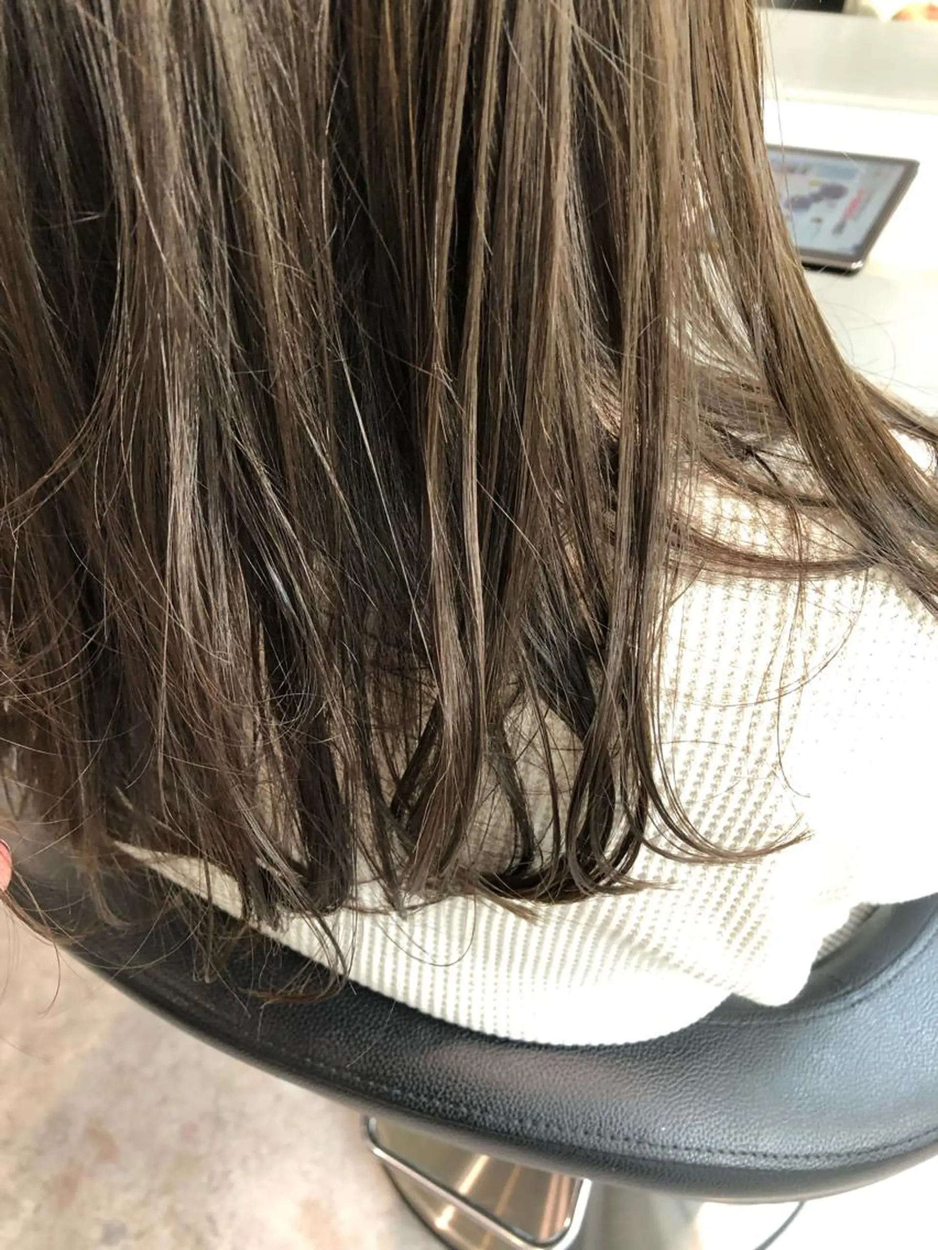 ミディアム カラー ヘアアレンジ カット トリートメント lar 立川南口所属・レイヤーボブ/ボブ 仲川和人のヘアスタイル