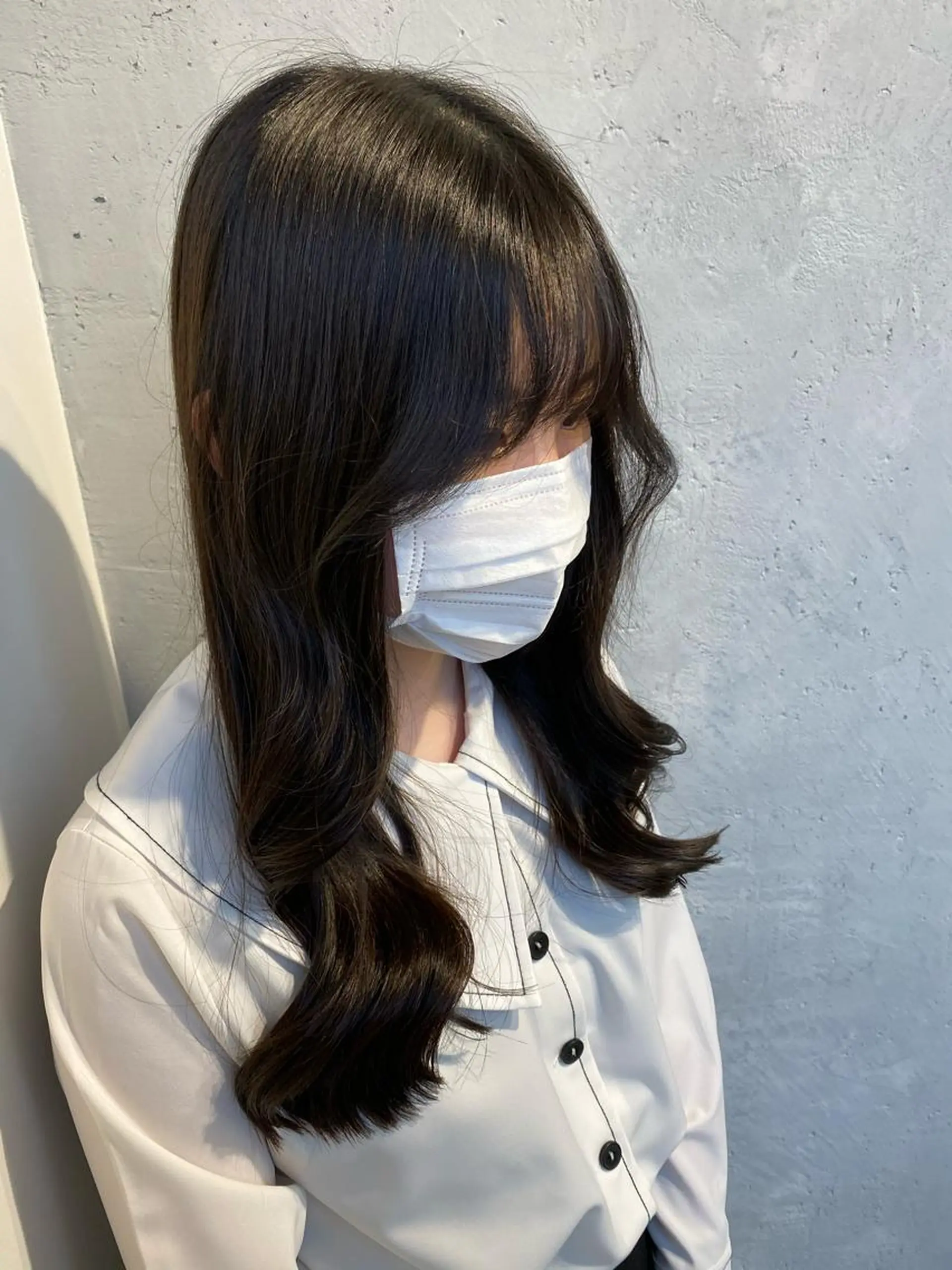 ロング 【艶髪×韓国風】 毛流れ職人 RYOのヘアスタイル