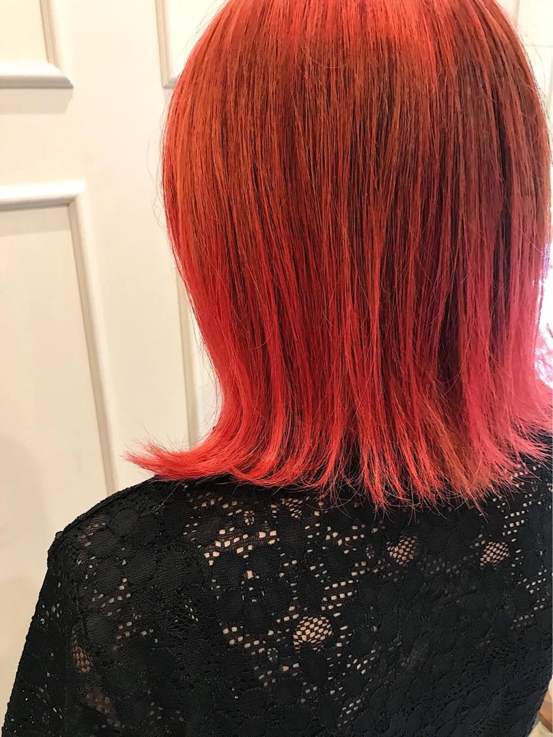 ミディアム カラー レッドカラー 🫟Blanco🫟 Color&Careのヘアスタイル