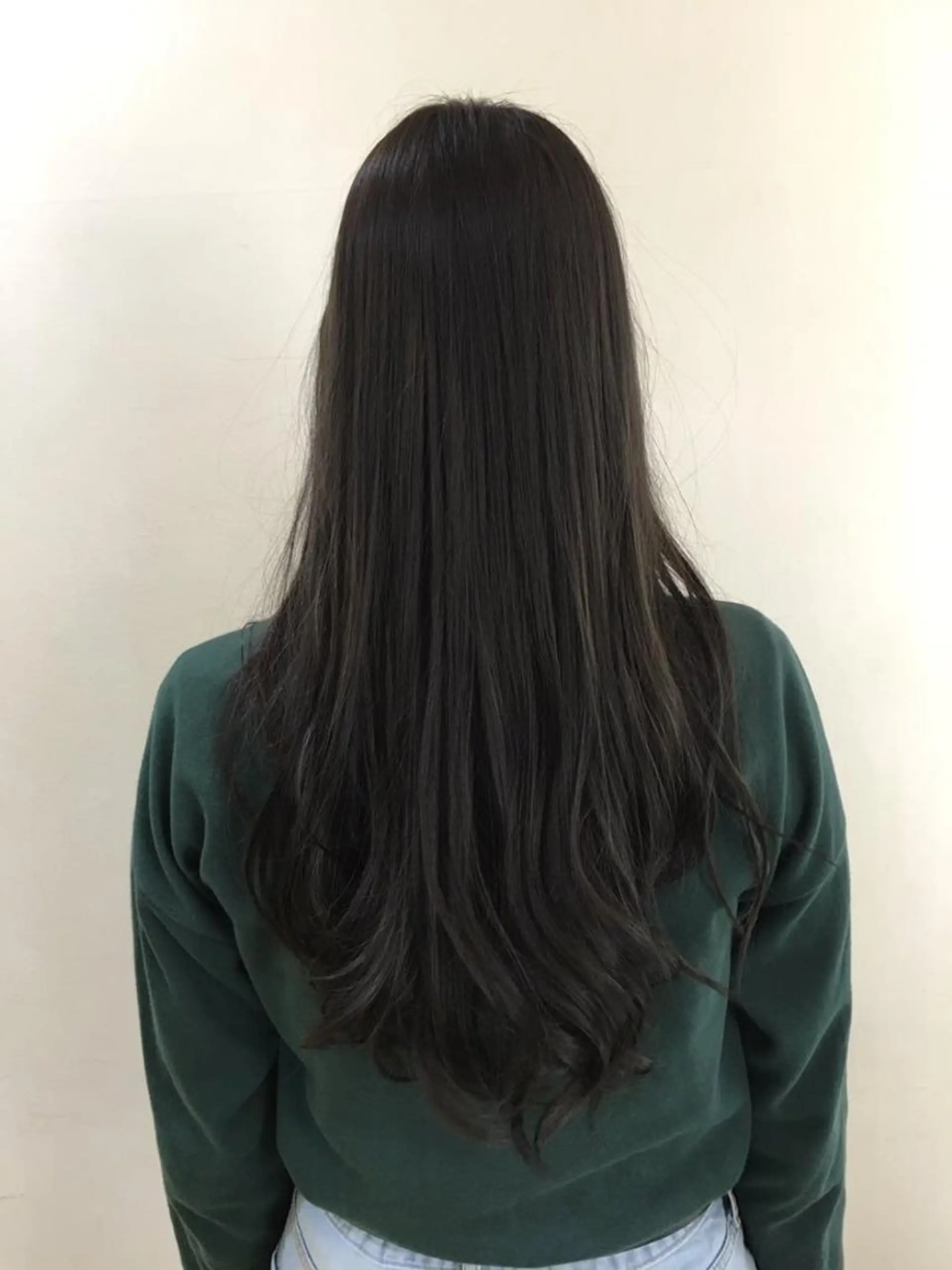 ロング カラー アッシュ アッシュグレー アッシュグレージュ グレージュ ﾊｲﾄｰﾝ/ｼｮｰﾄ 村上淳乃🐥のヘアスタイル