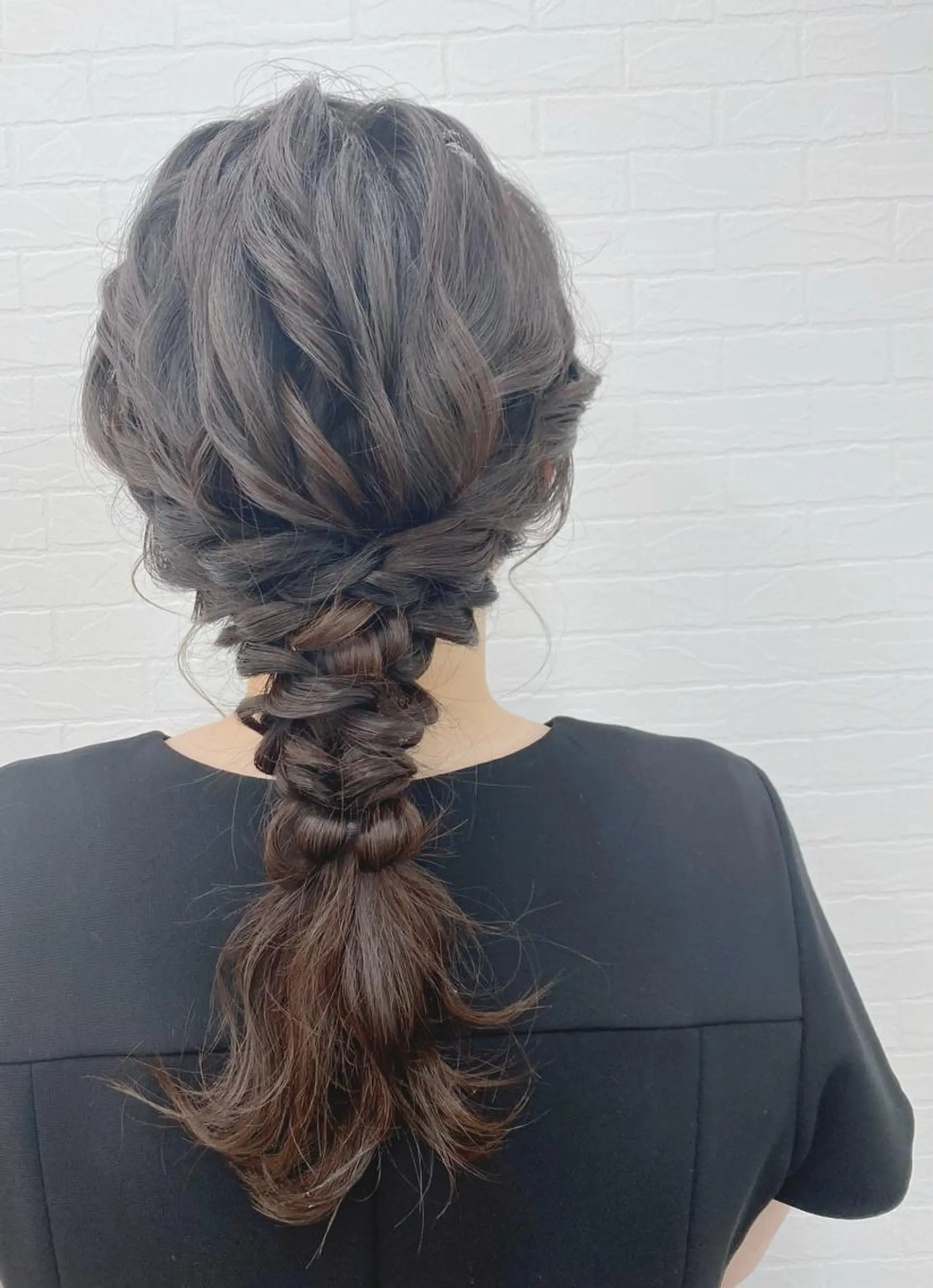 セミロング ヘアアレンジ ヘアセット GRANLUSSO 〜グランルッソ駅前店所属・木口 嘉美のヘアスタイル