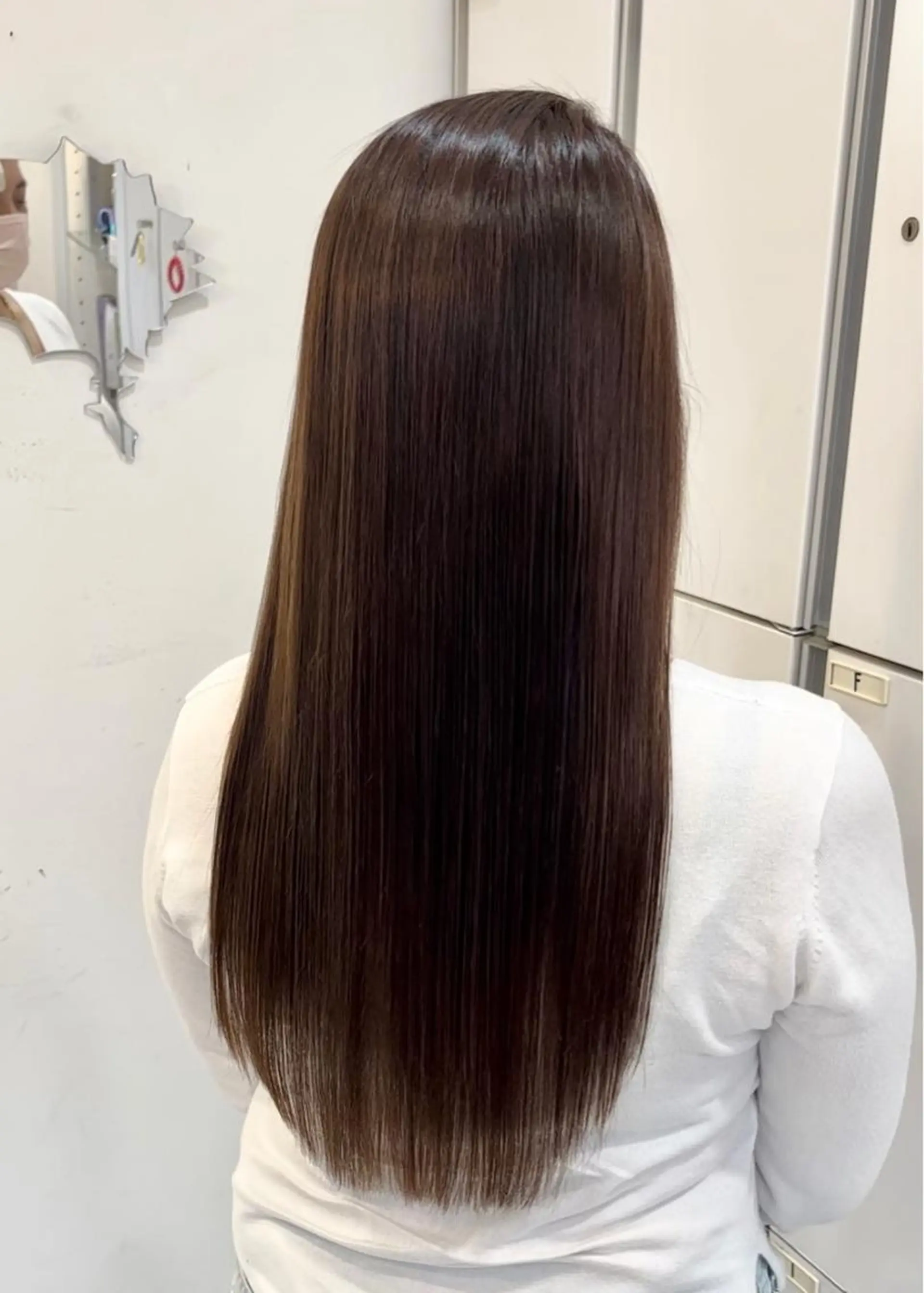 ロング 縮毛矯正/髪質改善/ 斉藤春のヘアスタイル