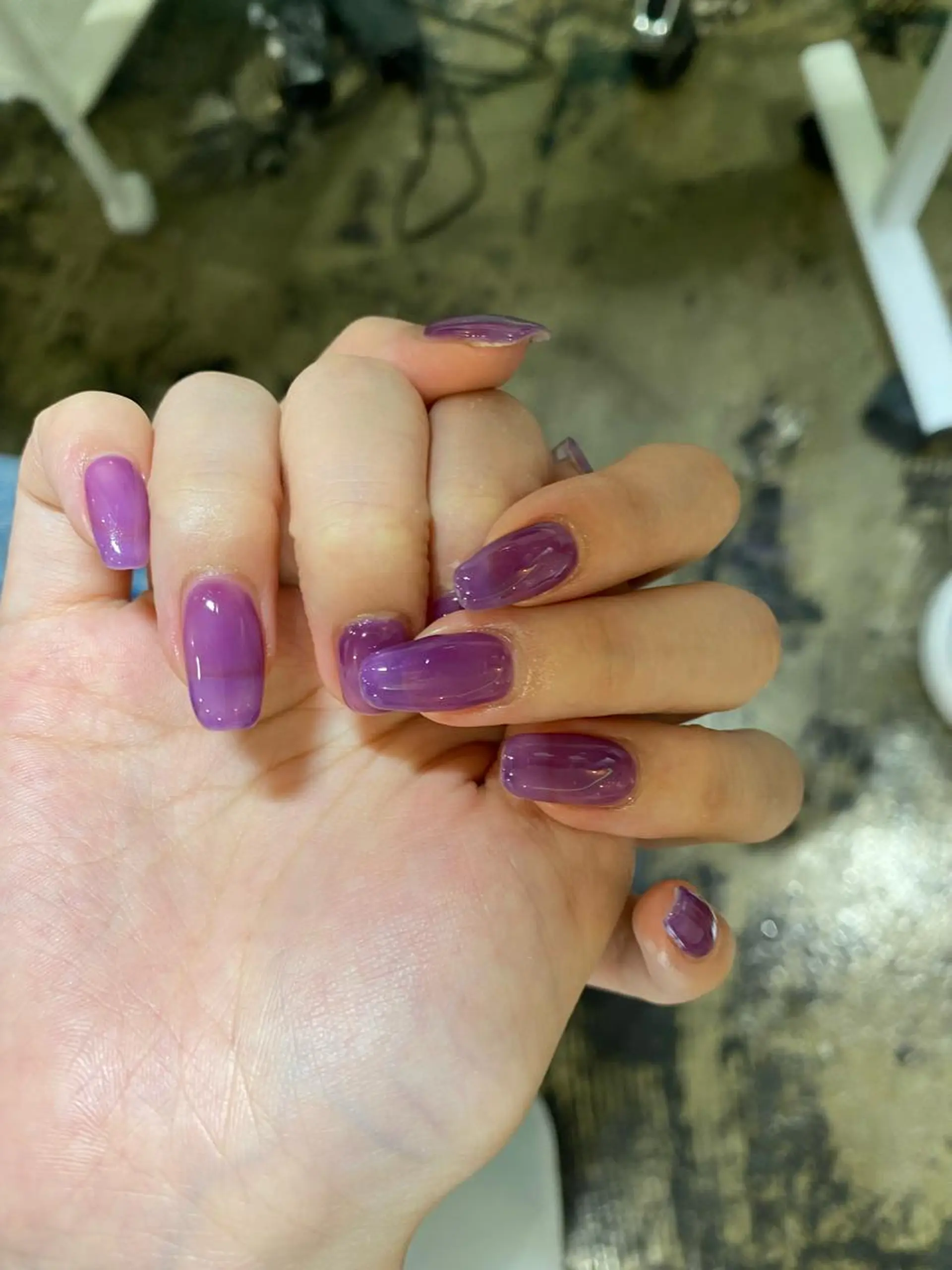 ネイル ♱˖⁺ 𝒎𝒐𝒑𝒊 ⁺のネイルデザイン