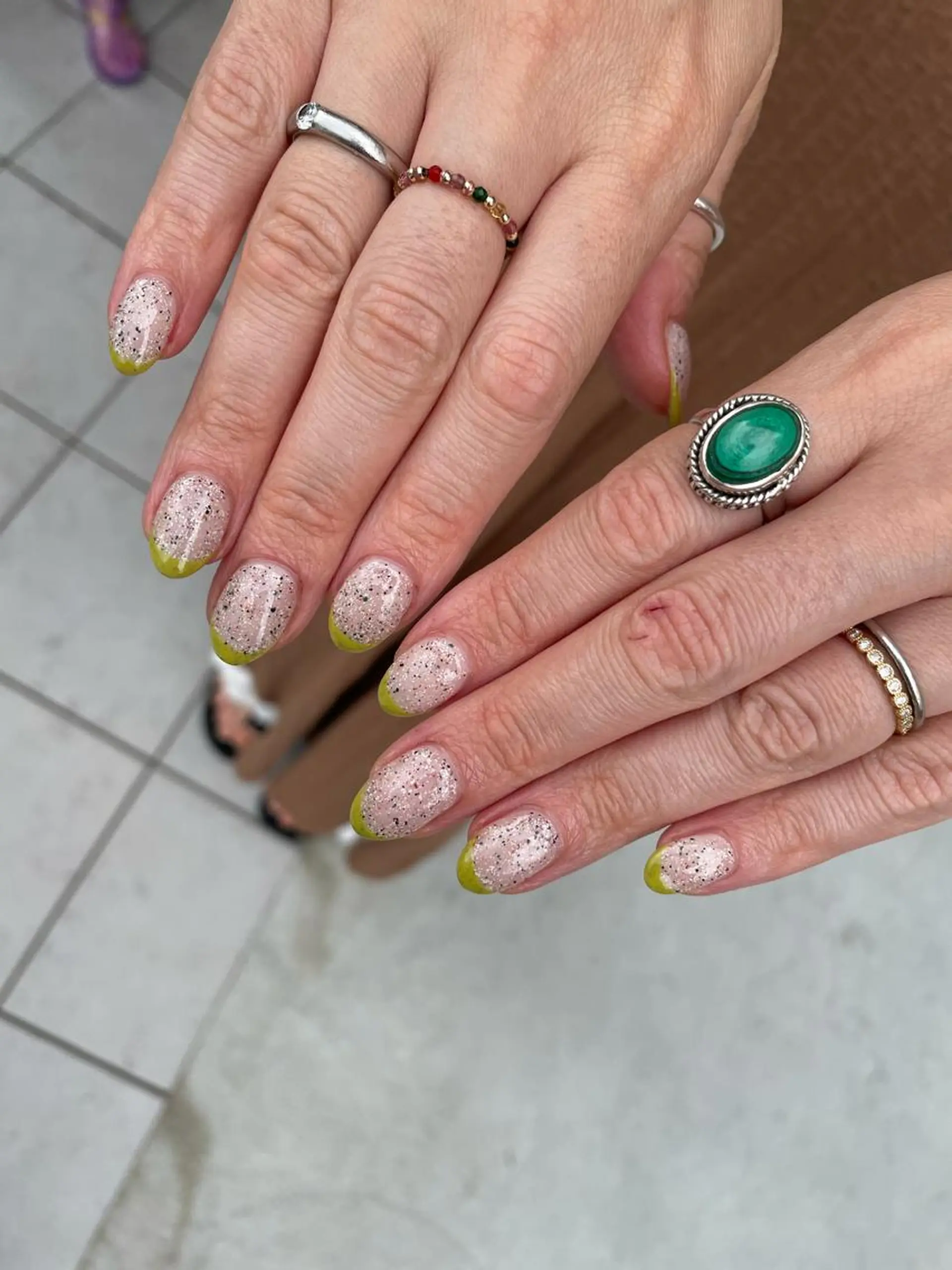 ロング カラー ヘアアレンジ キッズ ネイル マツエク・マツパ 福田 加奈のネイルデザイン