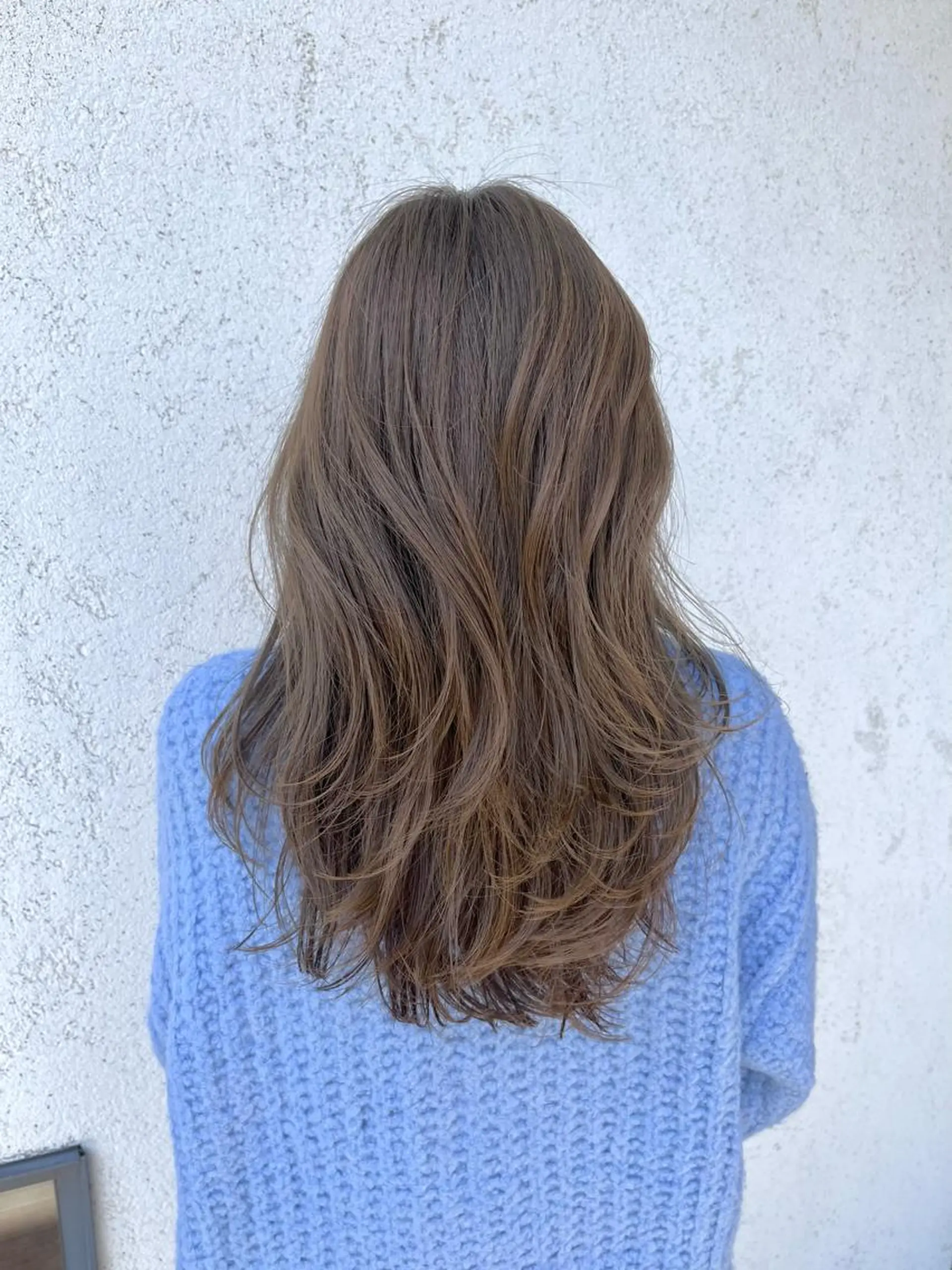 ロング idea研究学園店所属・艶髪／レイヤーカット 塚越　紗菜のヘアスタイル