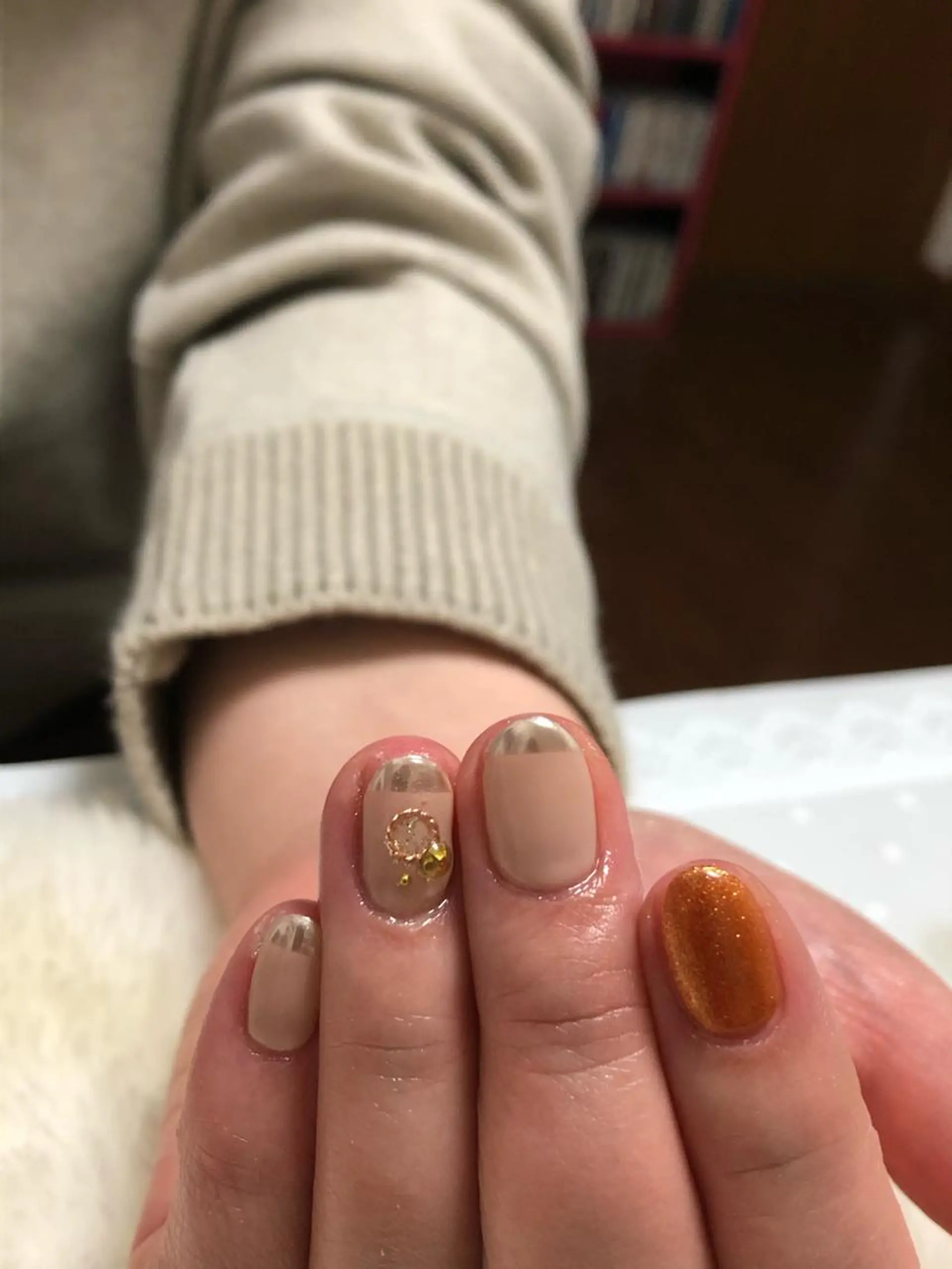 ネイル ミラーネイル ネイルサロン ティンタ所属・馬場 典子のネイルデザイン