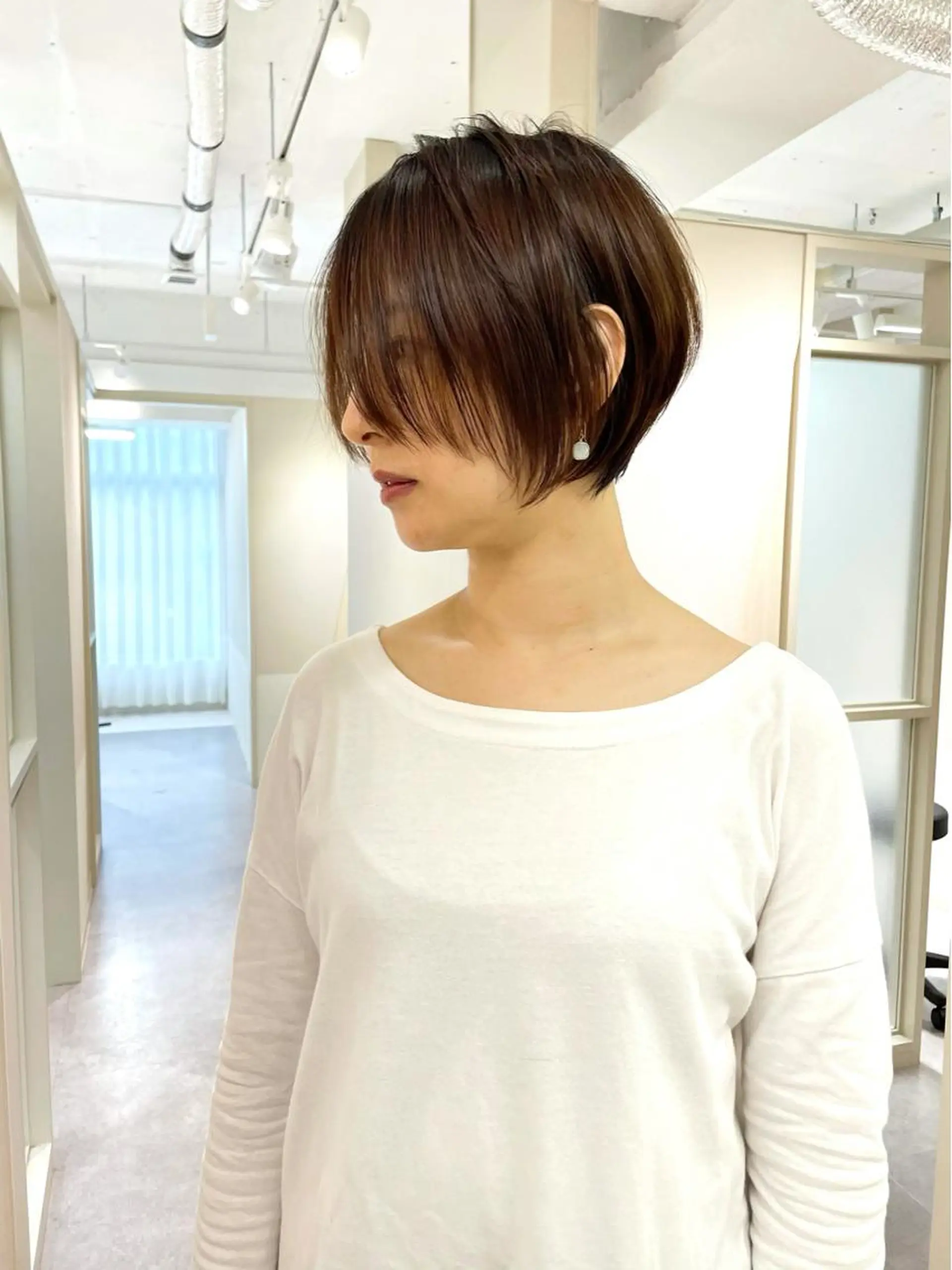 ショート 江崎 良のヘアスタイル