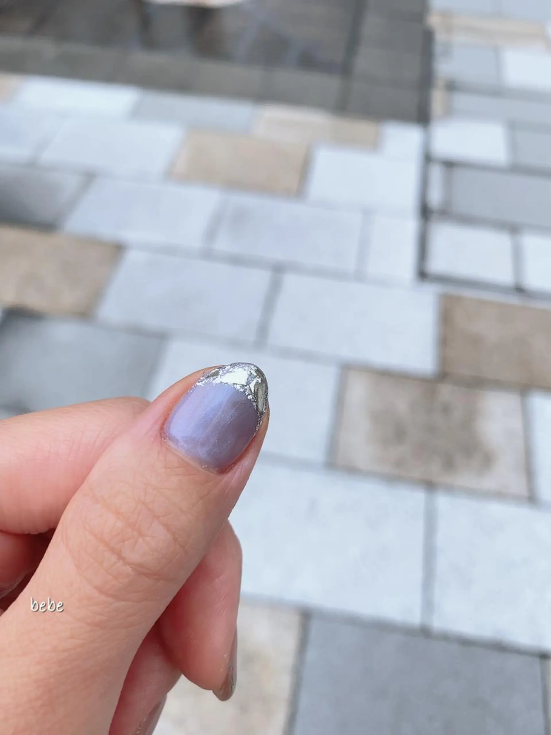 ネイル フレンチネイル ガラスフレンチ ハンドネイル Ann. nail.tokyo所属・Ann nailのネイルデザイン