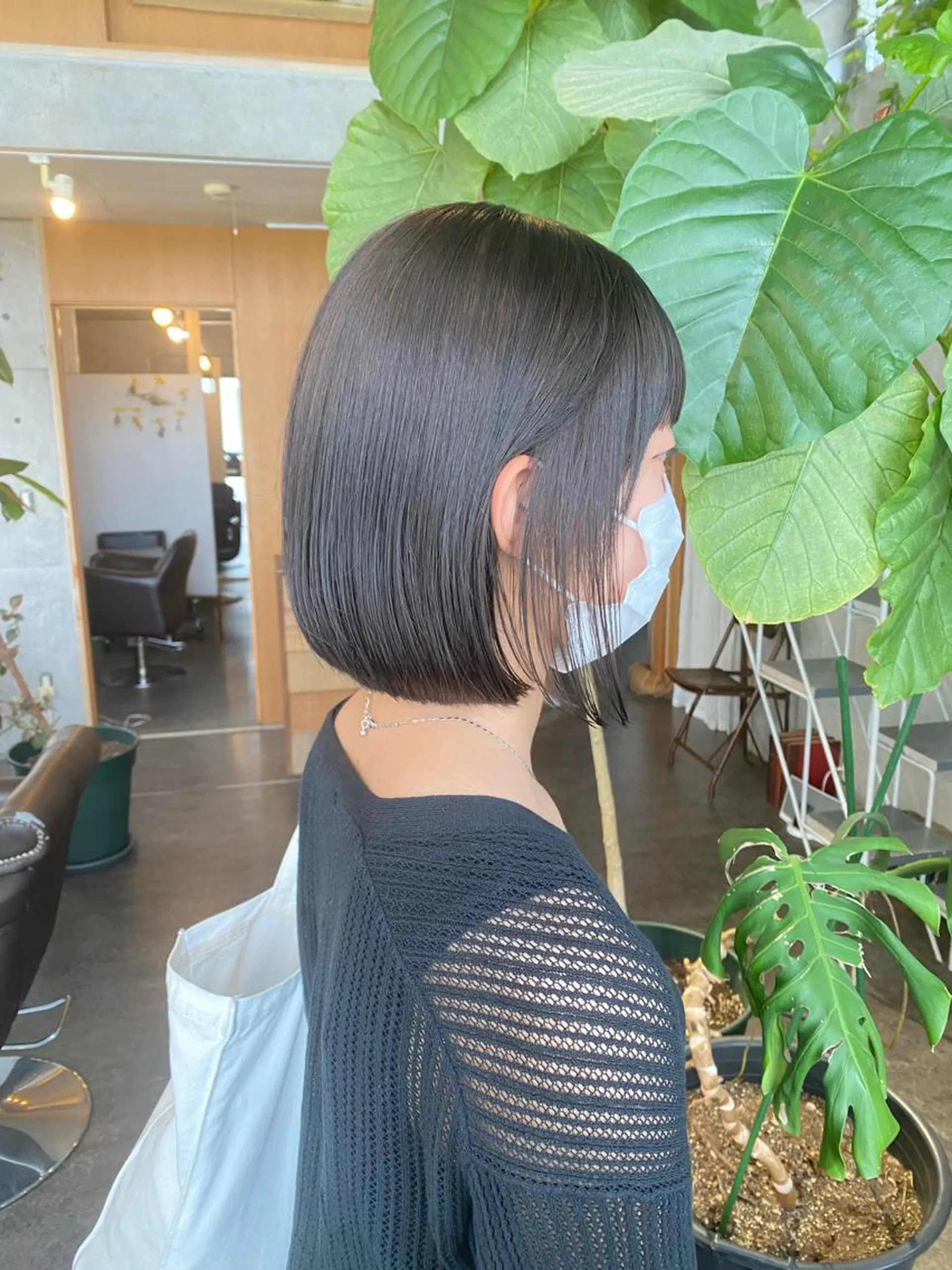ショート カット ヘアカラー モリモト サナのヘアスタイル